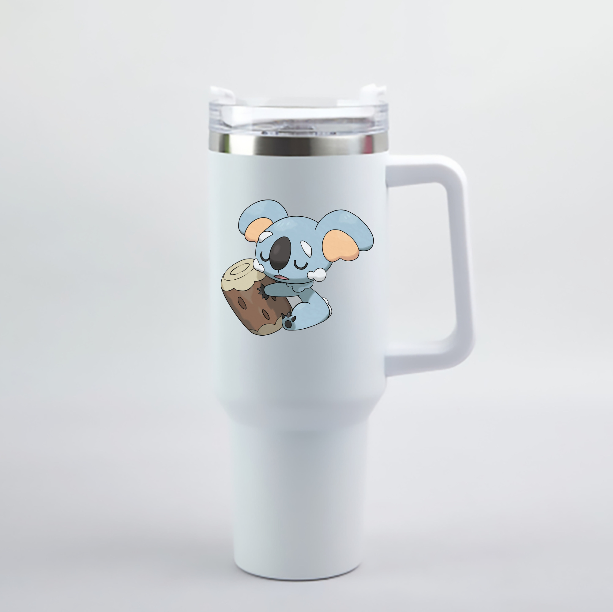 （画像用） ポケットモンスター Pokémon 1200mL車用タンブラー - クリスタルステッカー（プラスチックストロー付き）