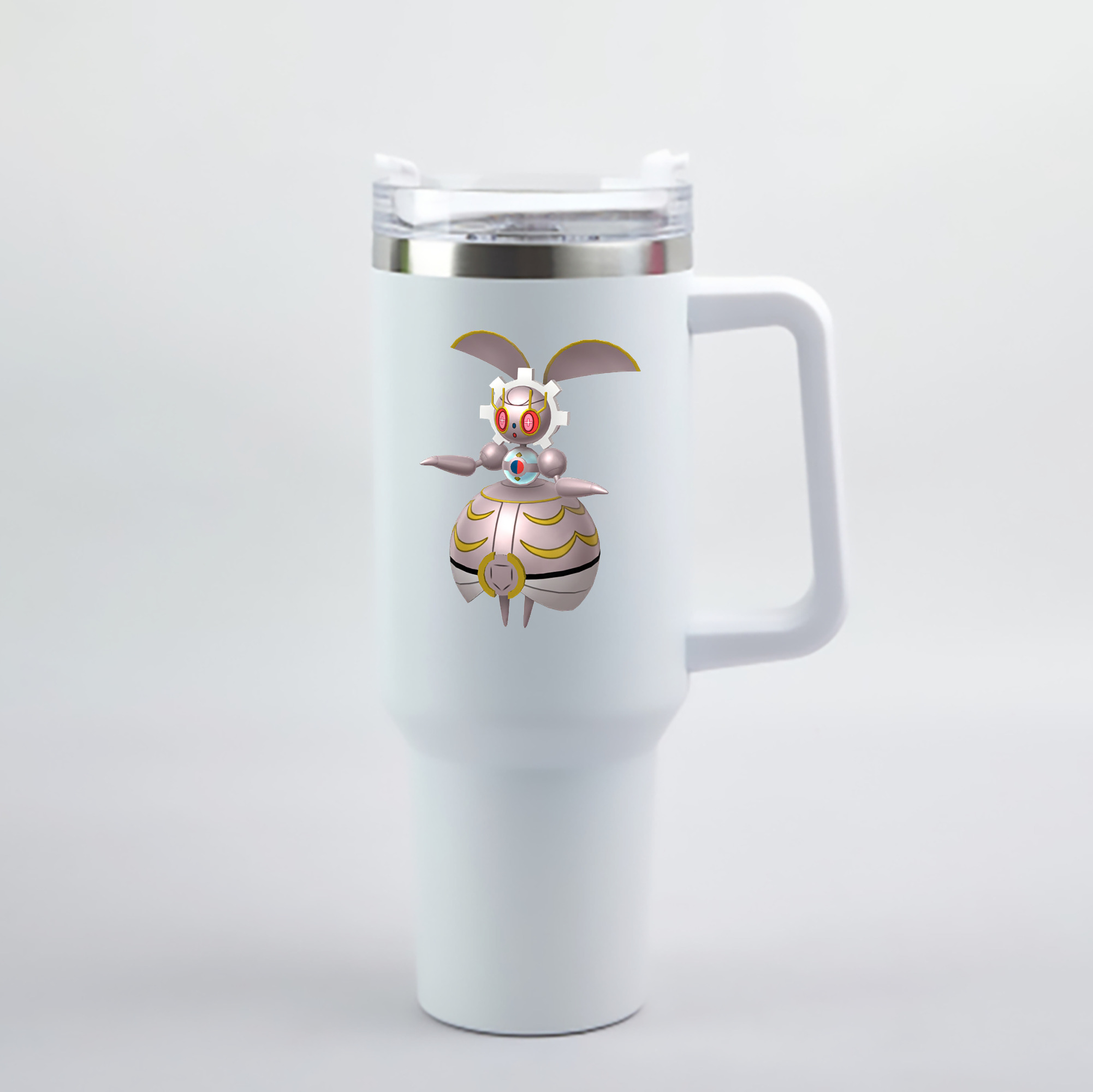 （画像用） ポケットモンスター Pokémon 1200mL車用タンブラー - クリスタルステッカー（プラスチックストロー付き）