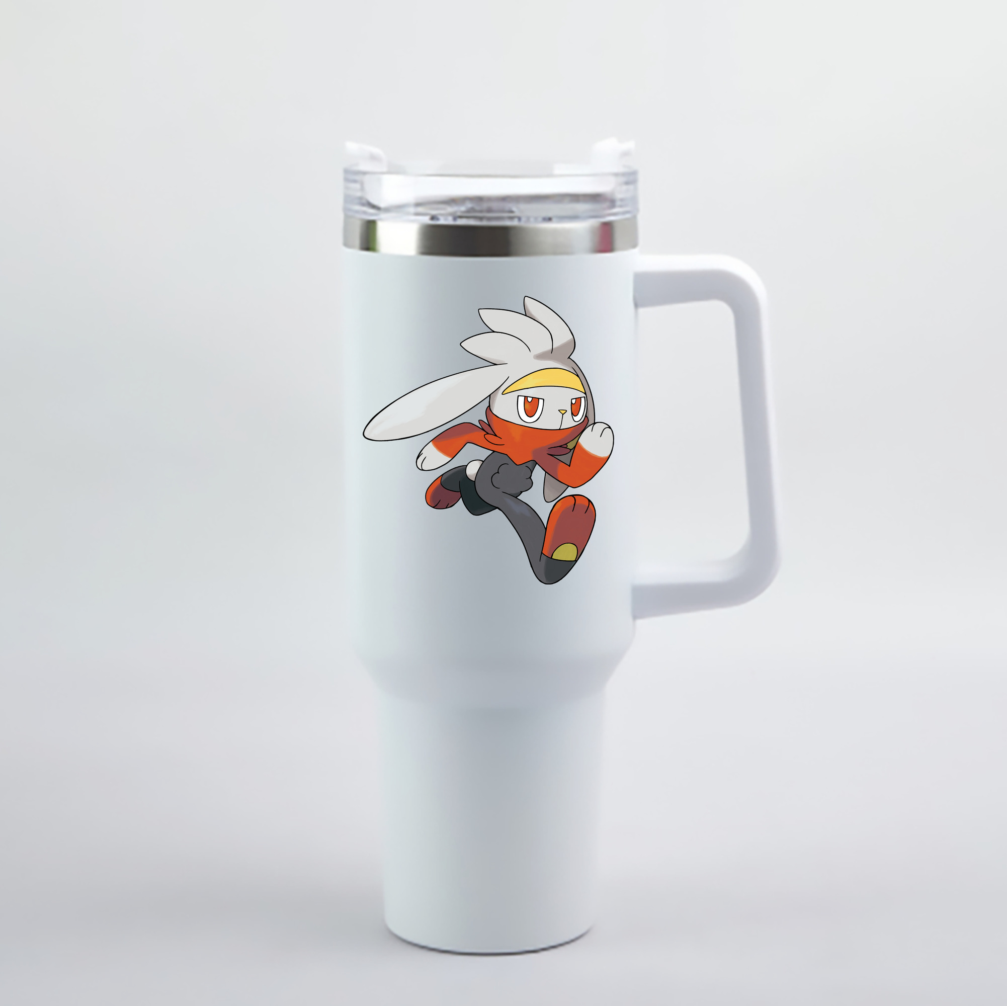 （画像用） ポケットモンスター Pokémon 1200mL車用タンブラー - クリスタルステッカー（プラスチックストロー付き）