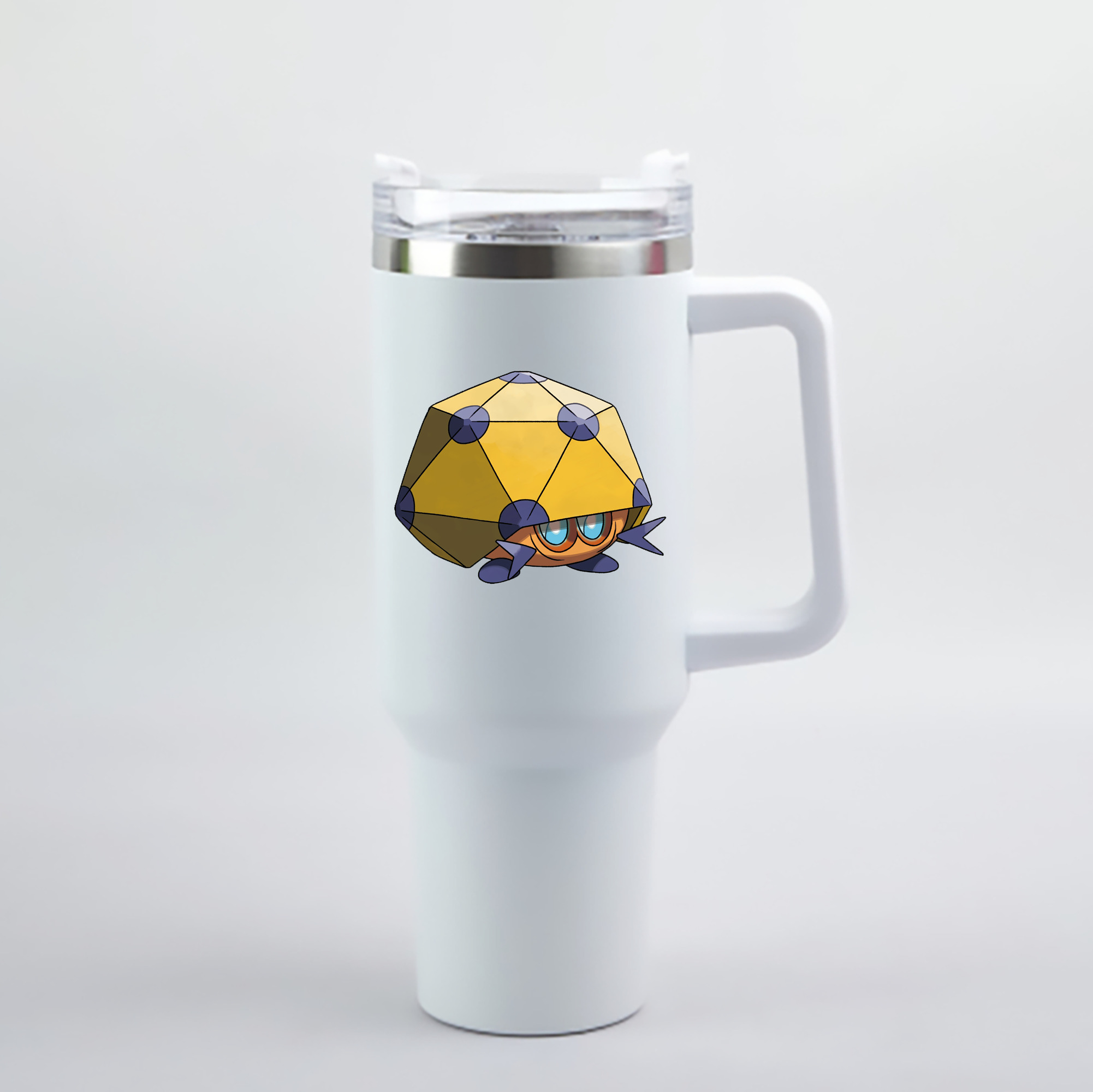 （画像用） ポケットモンスター Pokémon 1200mL車用タンブラー - クリスタルステッカー（プラスチックストロー付き）