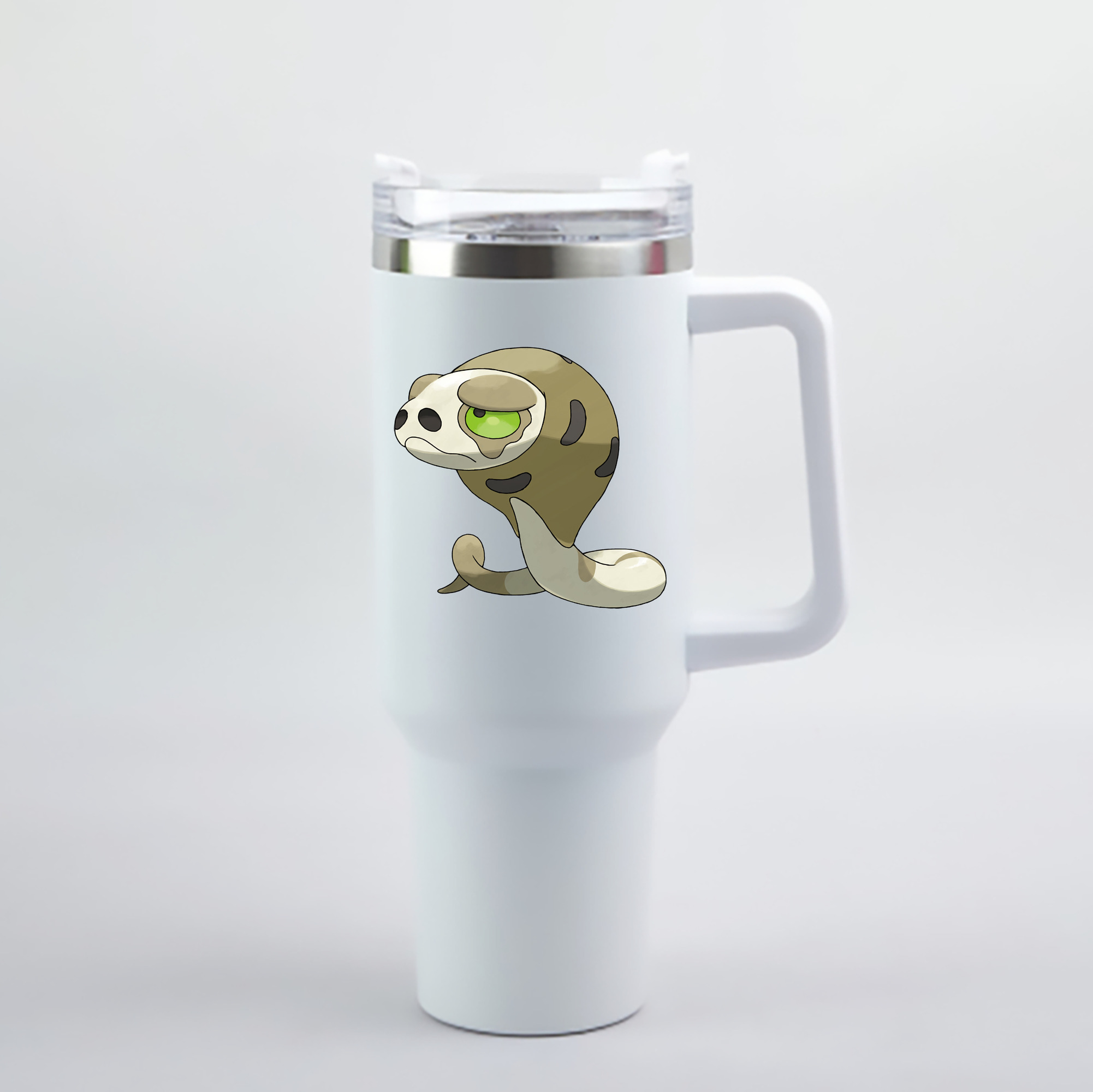 （画像用） ポケットモンスター Pokémon 1200mL車用タンブラー - クリスタルステッカー（プラスチックストロー付き）