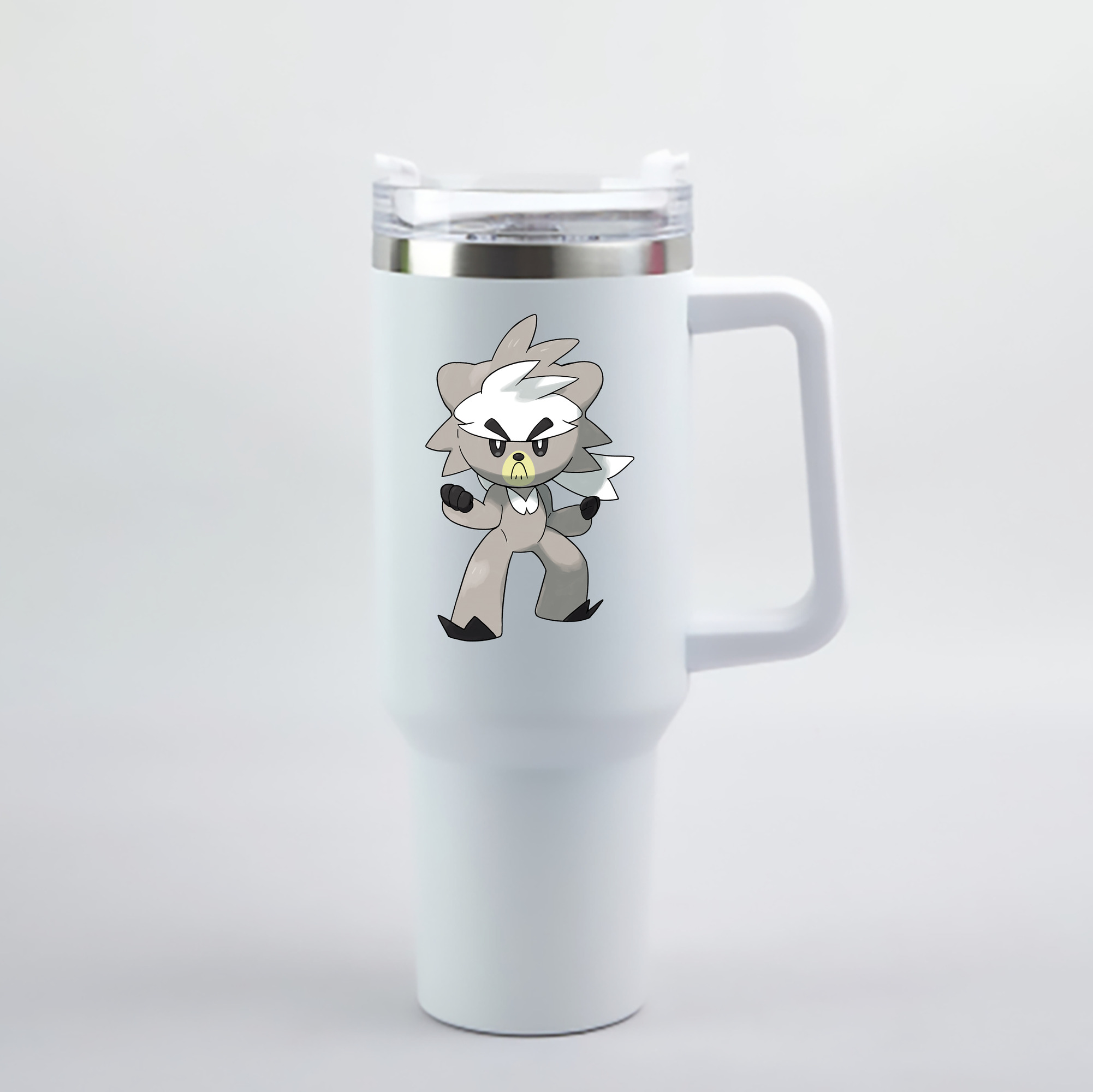 （画像用） ポケットモンスター Pokémon 1200mL車用タンブラー - クリスタルステッカー（プラスチックストロー付き）