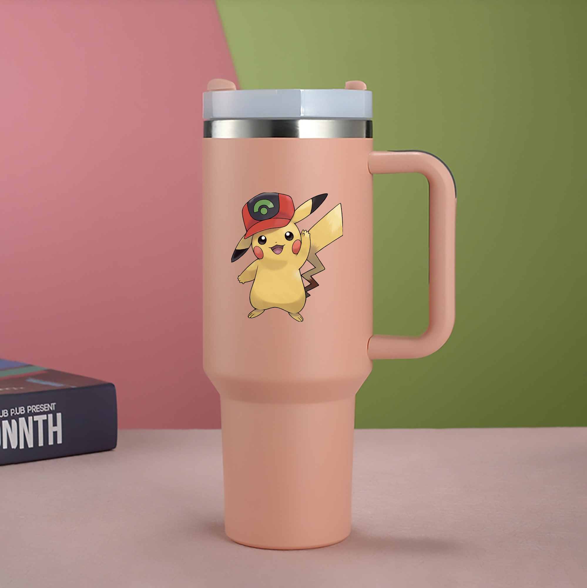 （画像用） ポケットモンスター Pokémon 1200mL車用タンブラー（カラープリント）