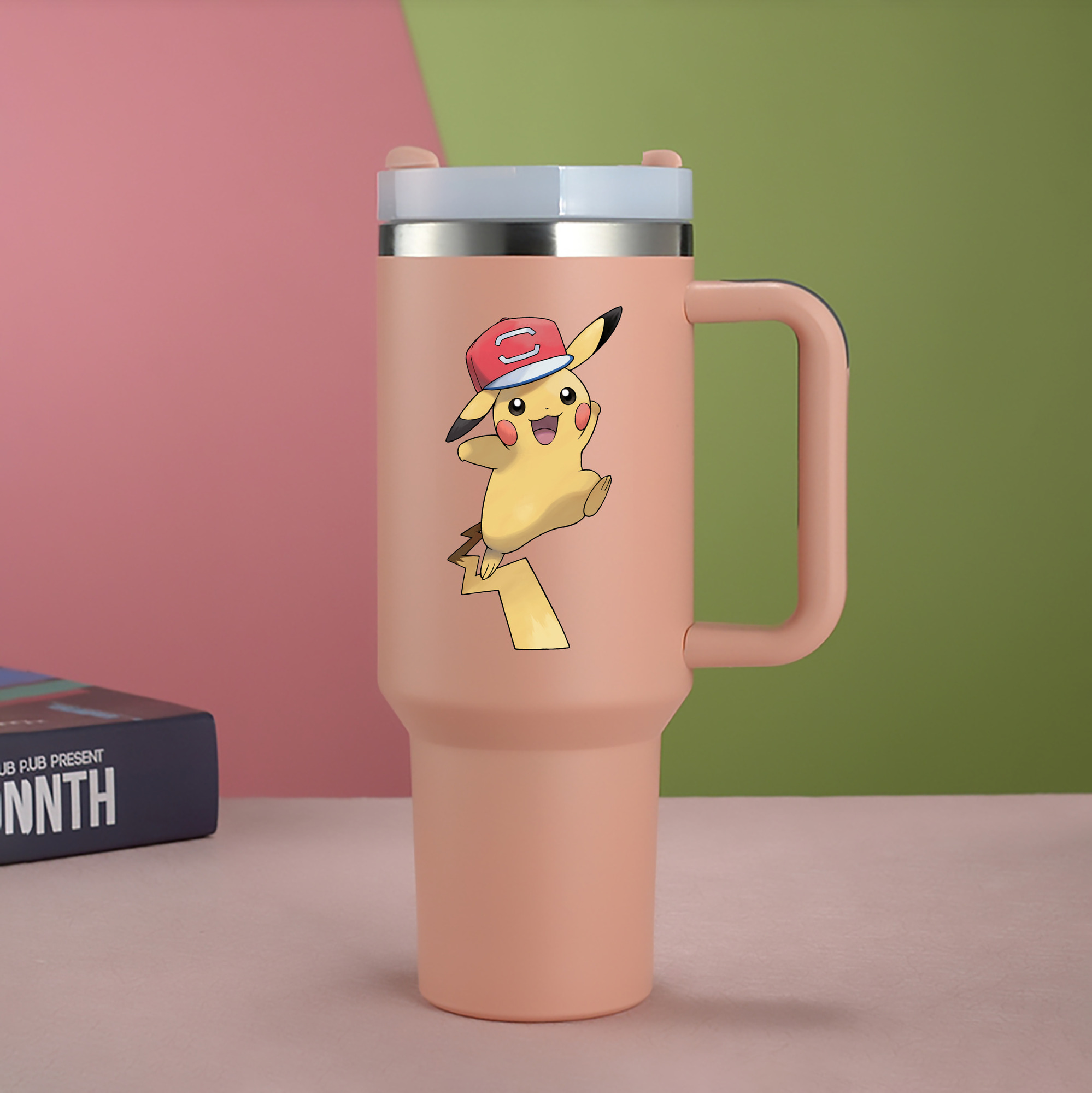 （画像用） ポケットモンスター Pokémon 1200mL車用タンブラー（カラープリント）