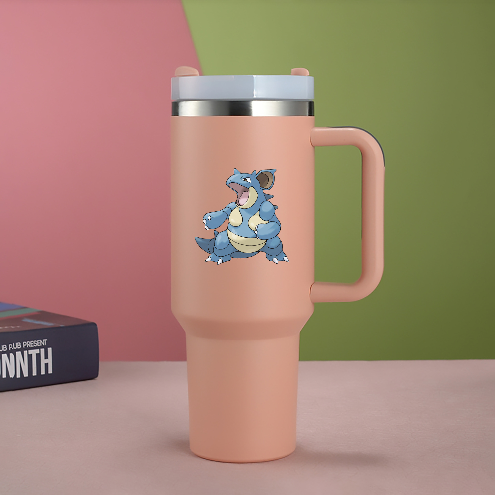 （画像用） ポケットモンスター Pokémon 1200mL車用タンブラー（カラープリント）