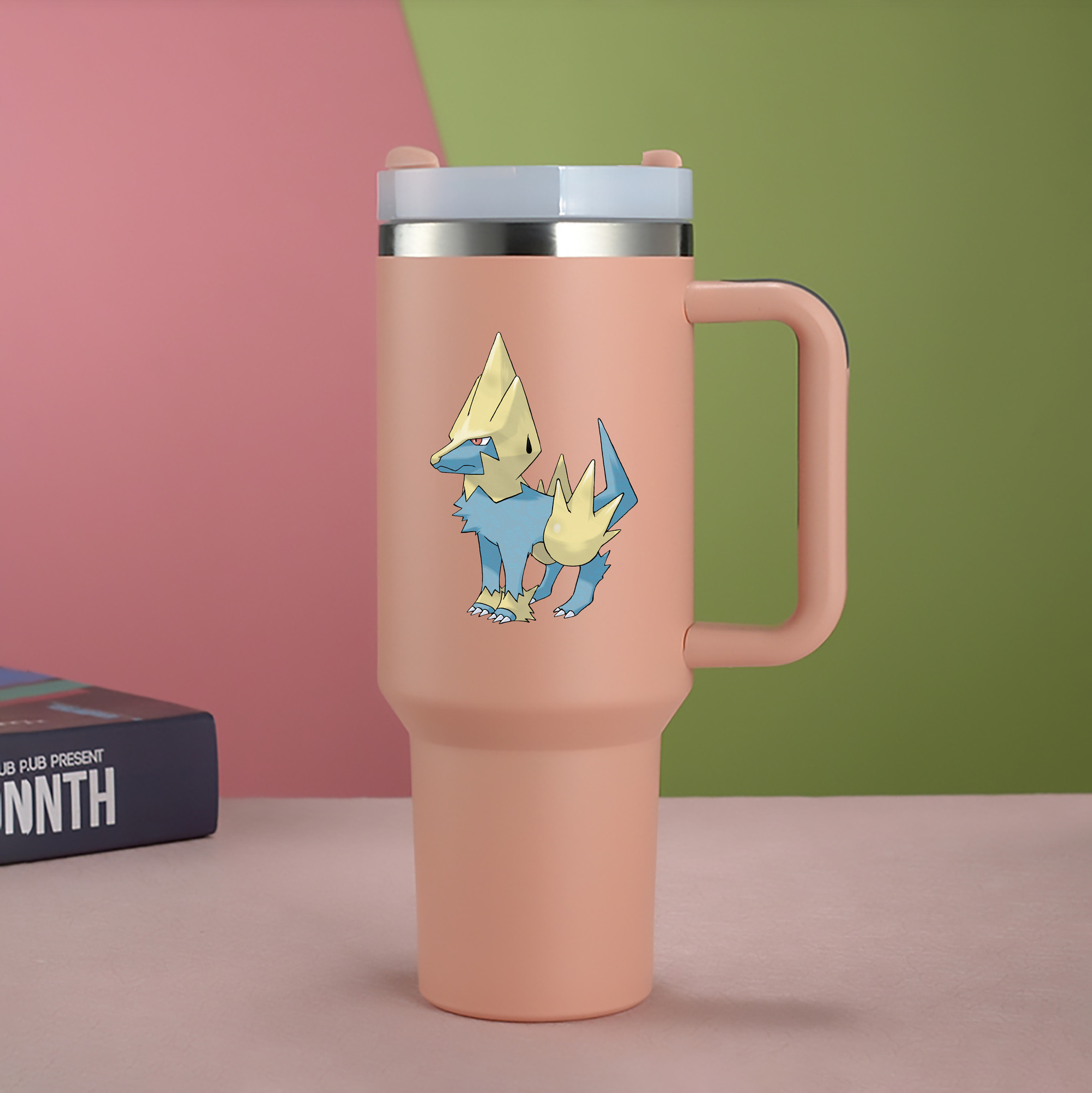 （画像用） ポケットモンスター Pokémon 1200mL車用タンブラー（カラープリント）