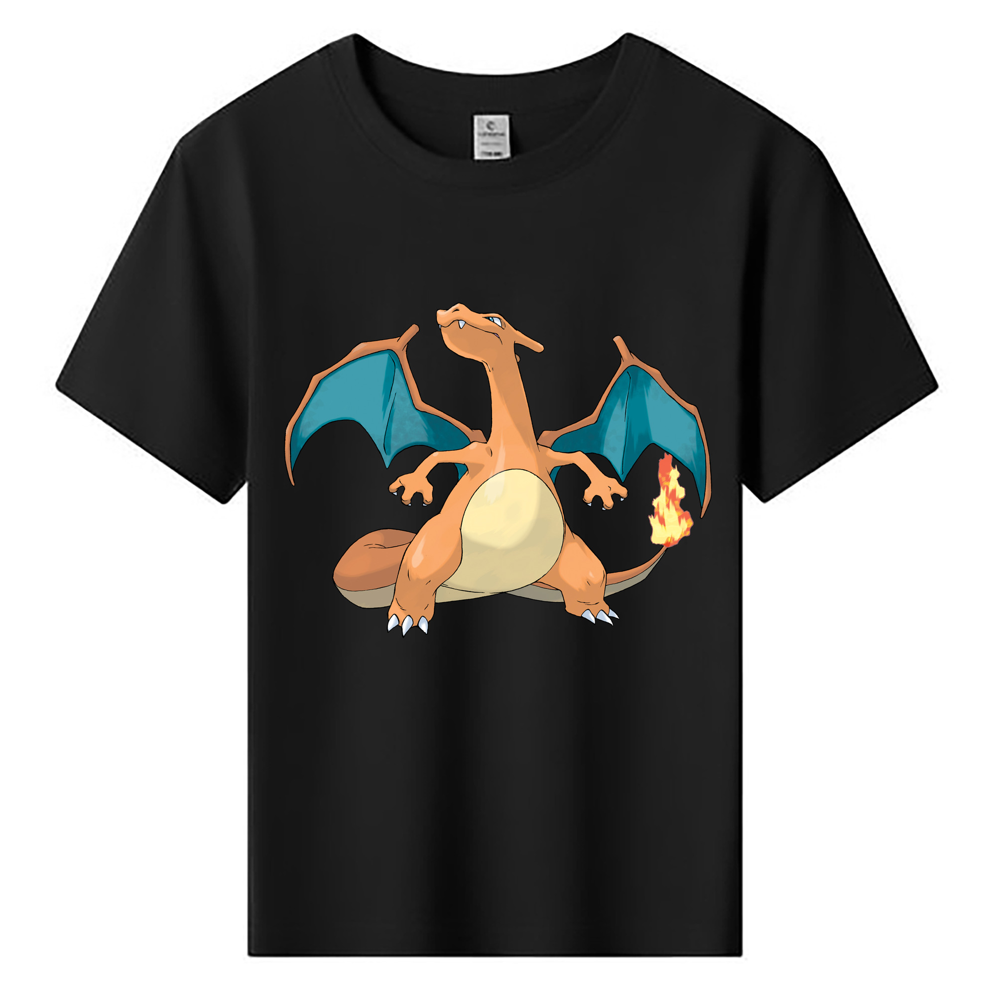 （画像用） ポケットモンスター Pokémon 綿100％キッズTシャツ（フロントプリント）