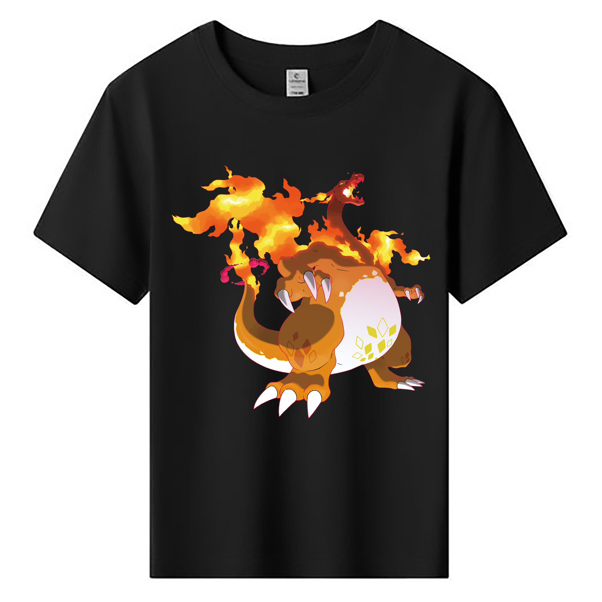 （画像用） ポケットモンスター Pokémon 綿100％キッズTシャツ（フロントプリント）