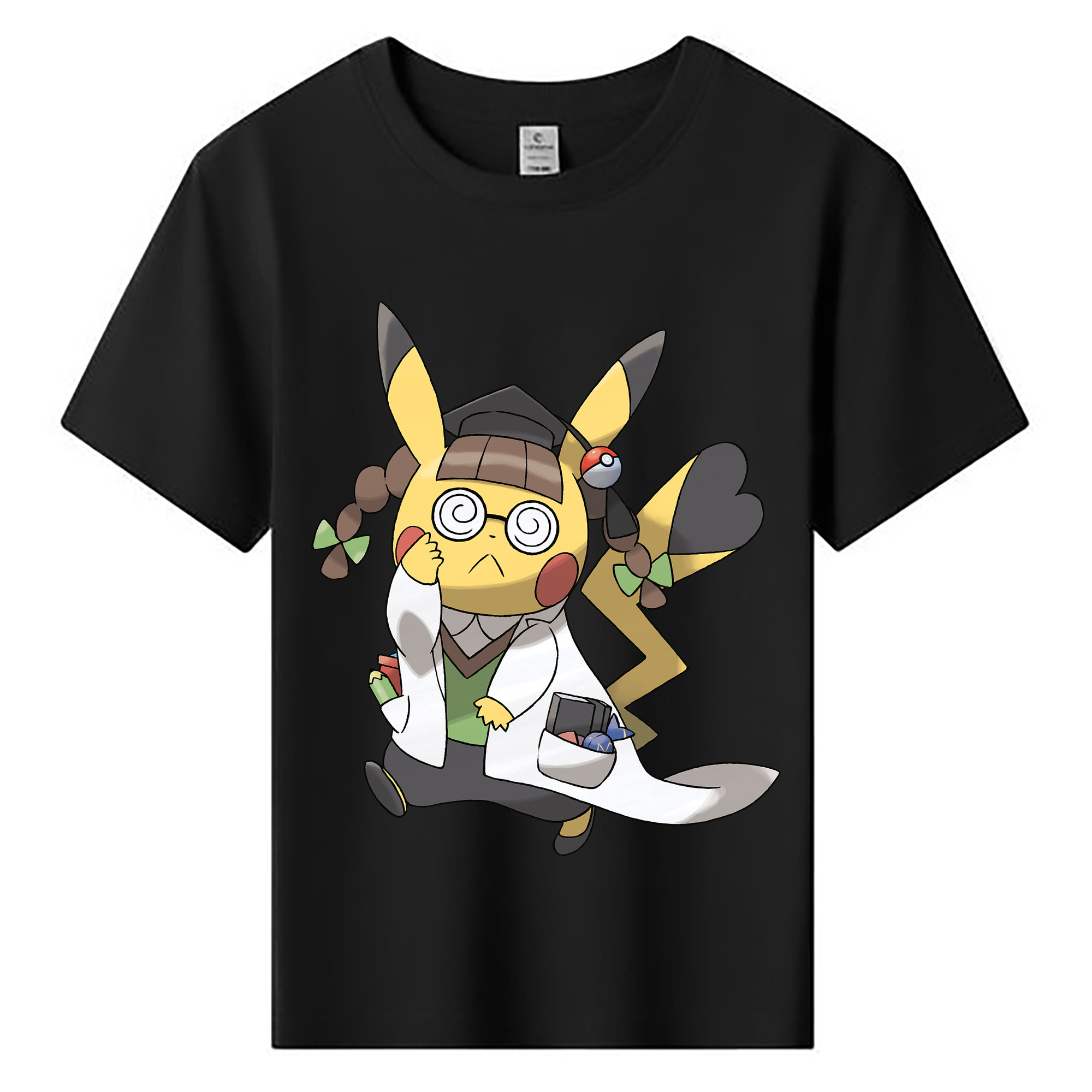 （画像用） ポケットモンスター Pokémon 綿100％キッズTシャツ（フロントプリント）
