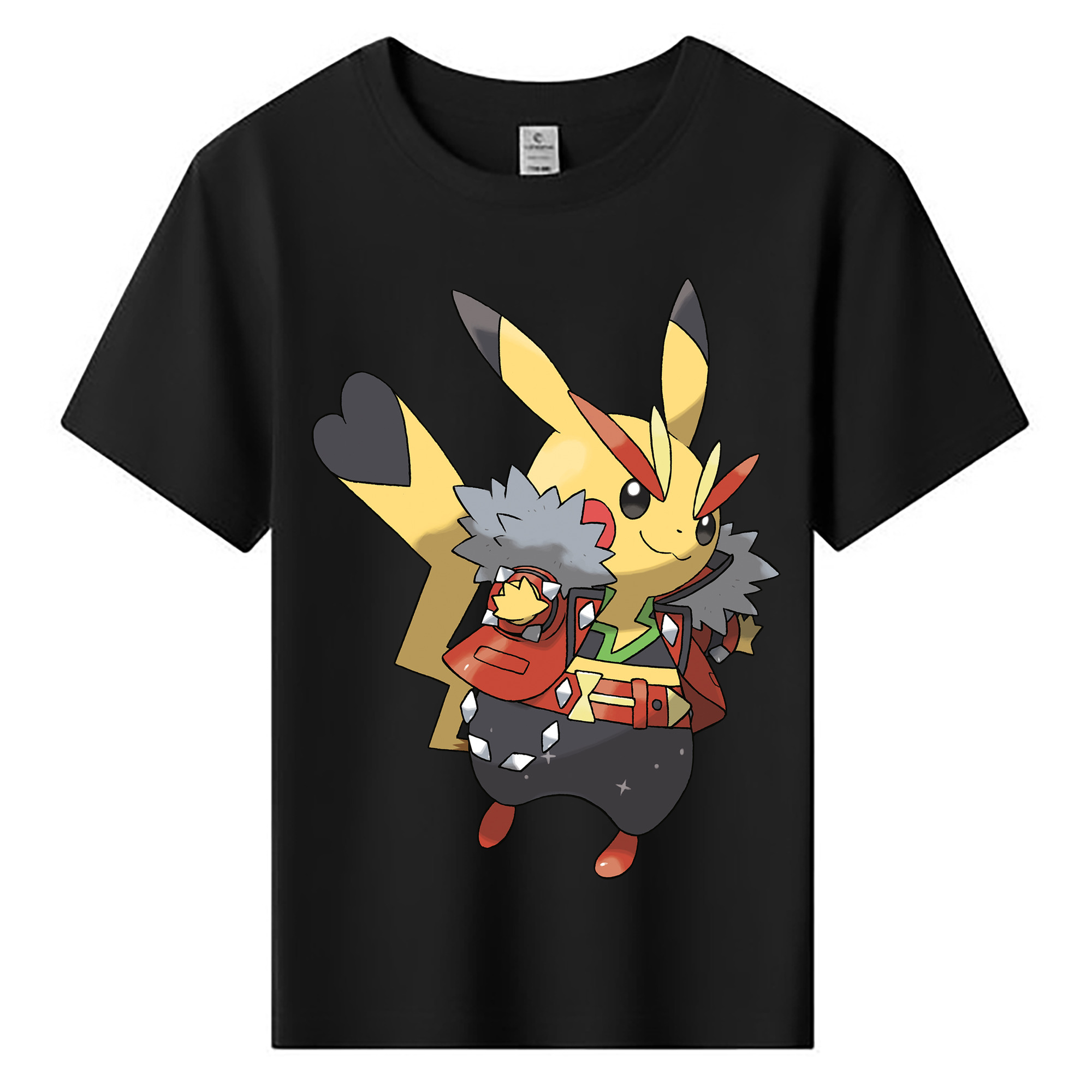 （画像用） ポケットモンスター Pokémon 綿100％キッズTシャツ（フロントプリント）