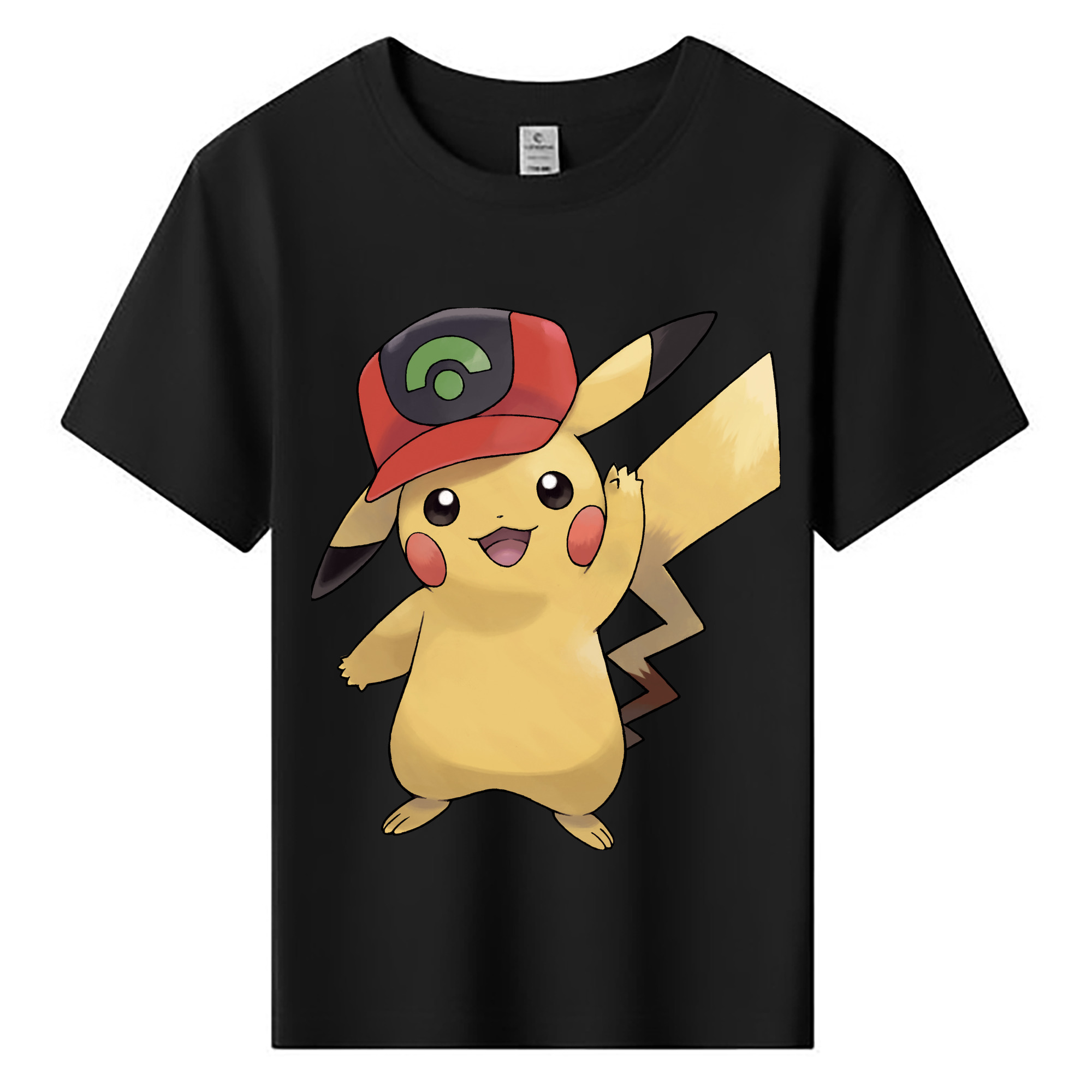 （画像用） ポケットモンスター Pokémon 綿100％キッズTシャツ（フロントプリント）