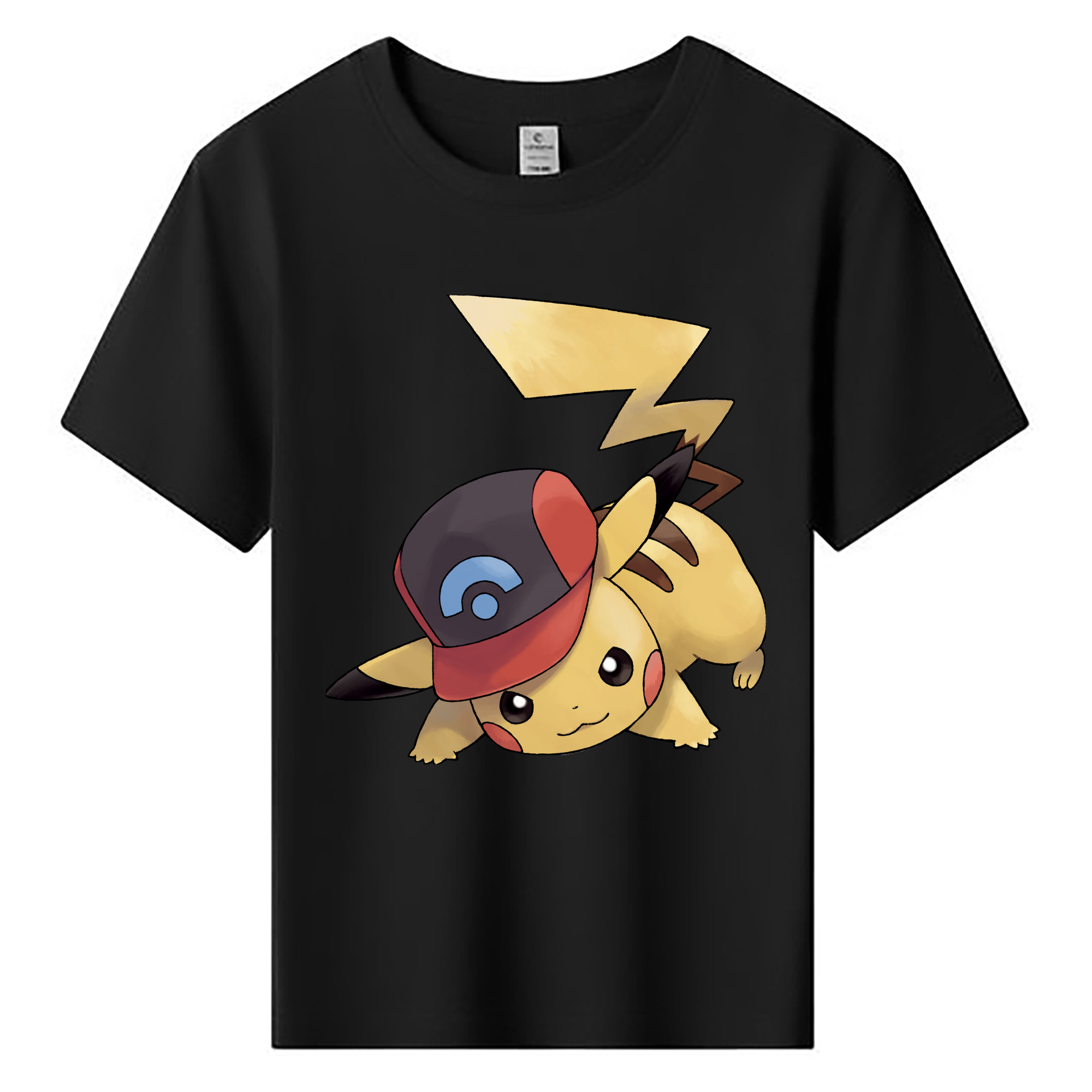 （画像用） ポケットモンスター Pokémon 綿100％キッズTシャツ（フロントプリント）