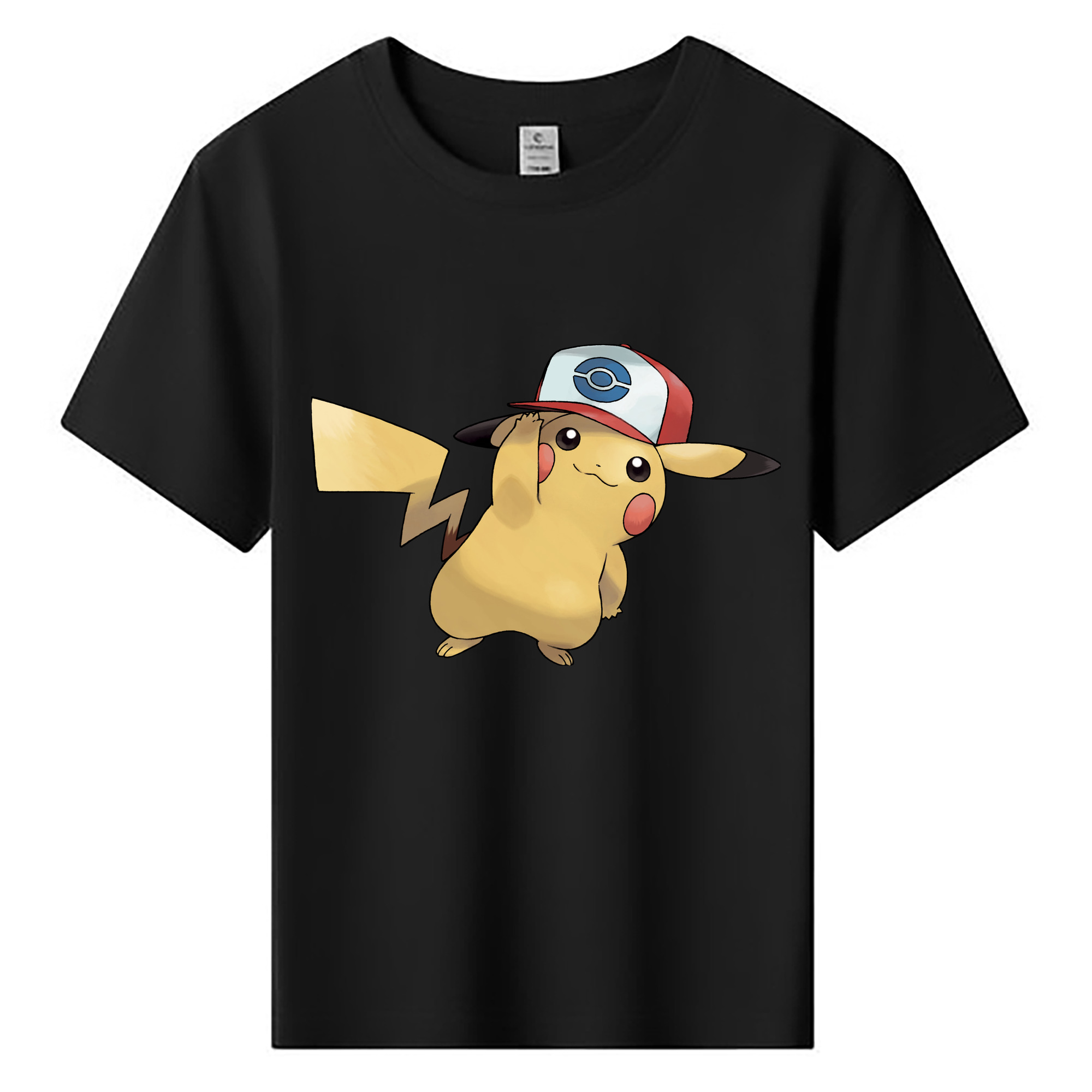 （画像用） ポケットモンスター Pokémon 綿100％キッズTシャツ（フロントプリント）