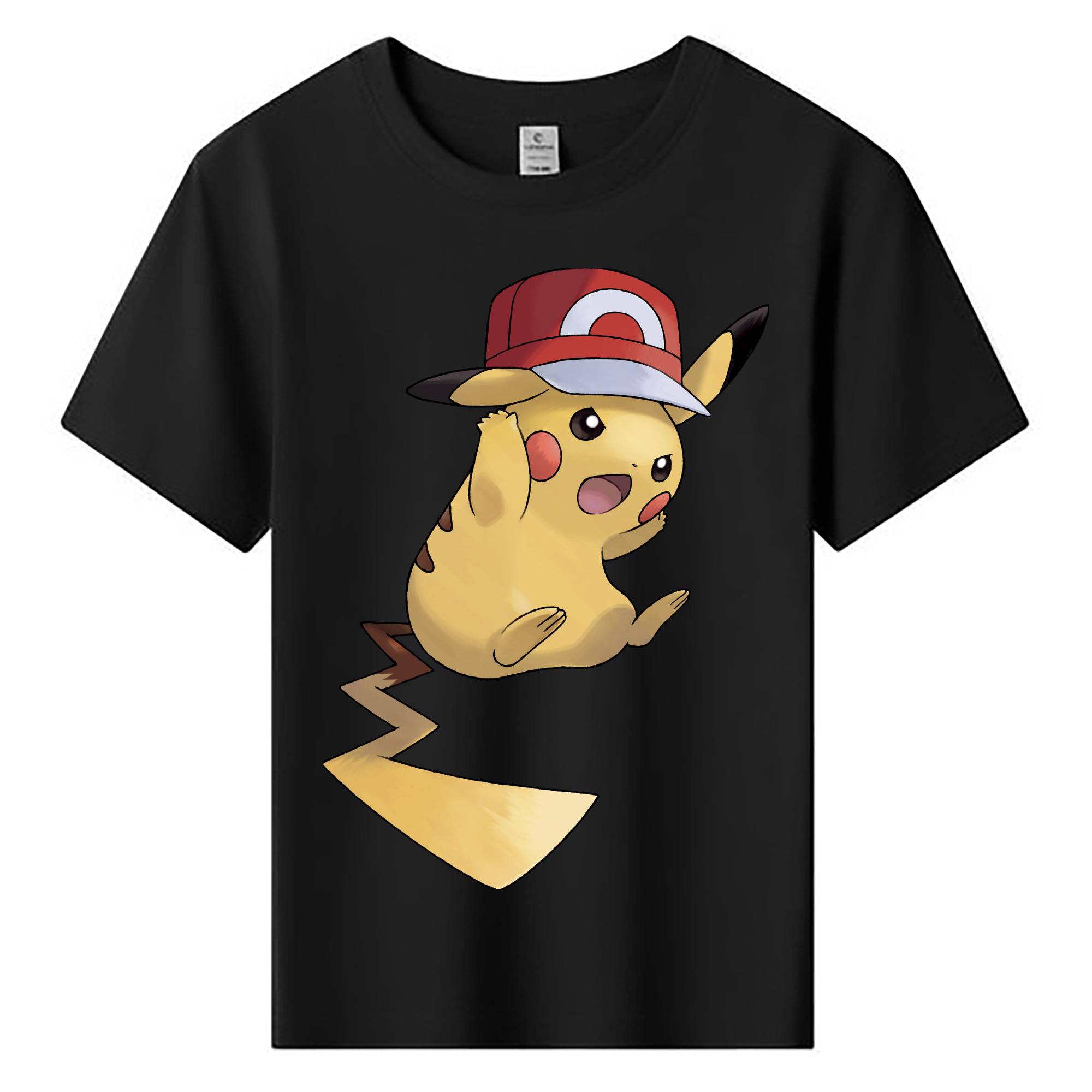 （画像用） ポケットモンスター Pokémon 綿100％キッズTシャツ（フロントプリント）