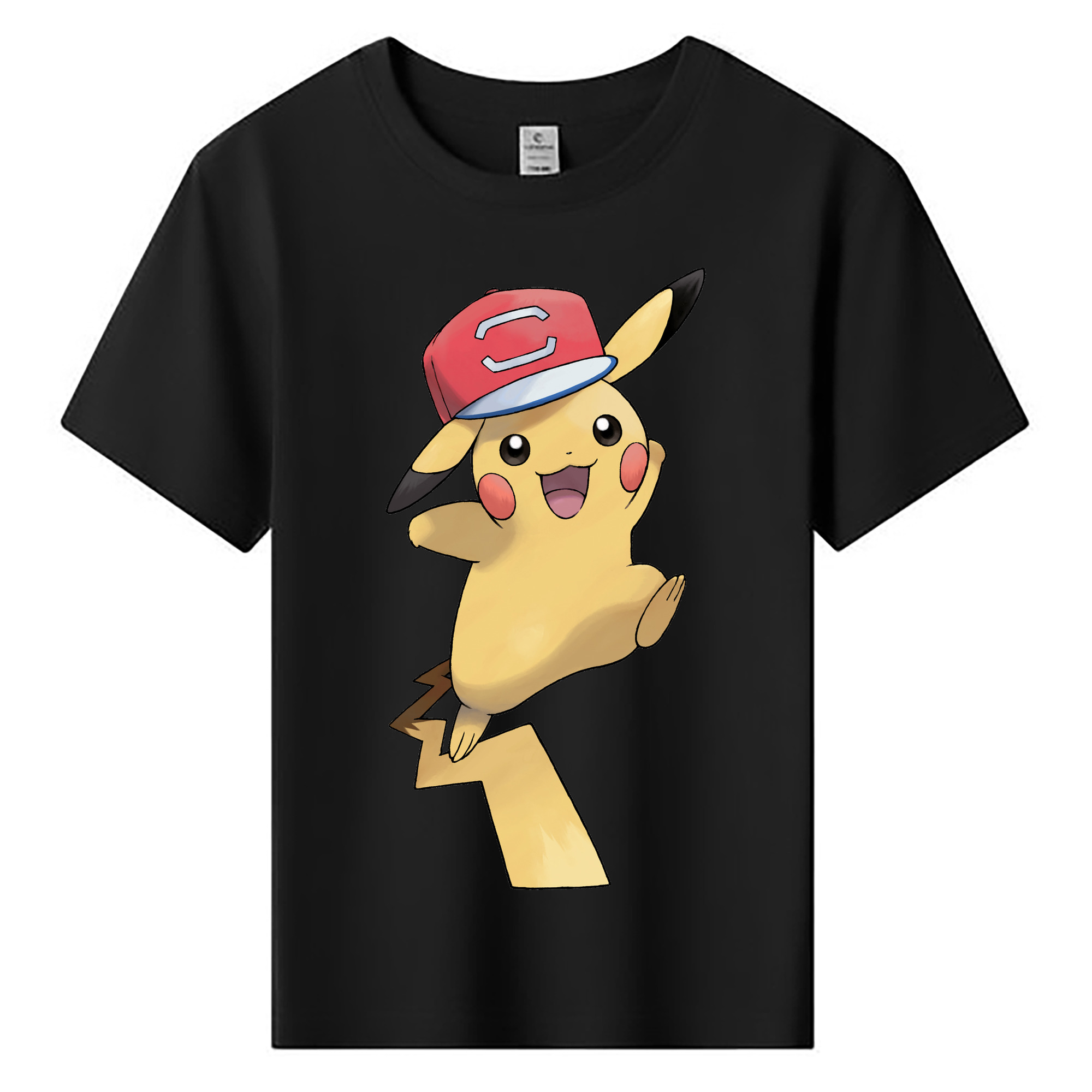 （画像用） ポケットモンスター Pokémon 綿100％キッズTシャツ（フロントプリント）