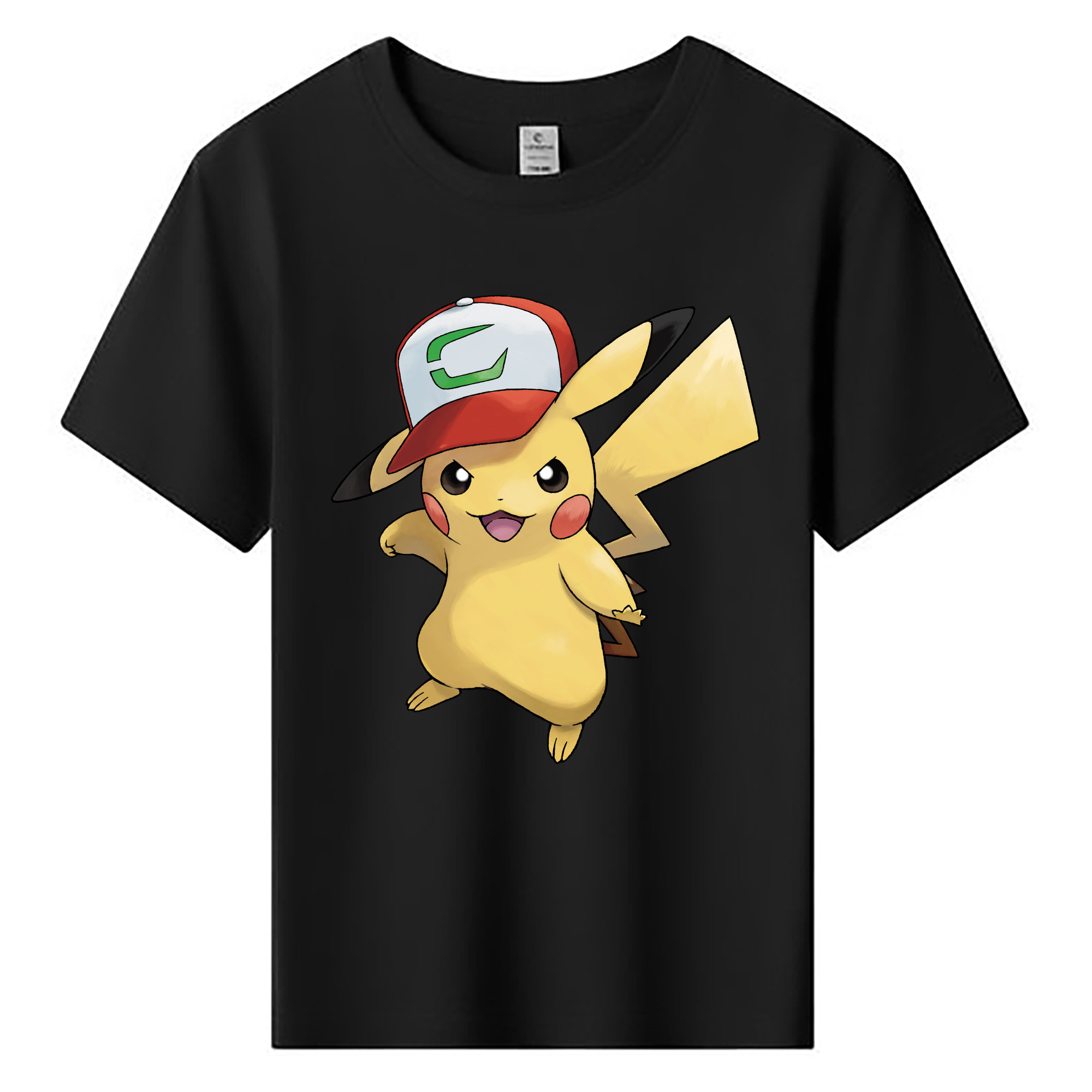 （画像用） ポケットモンスター Pokémon 綿100％キッズTシャツ（フロントプリント）