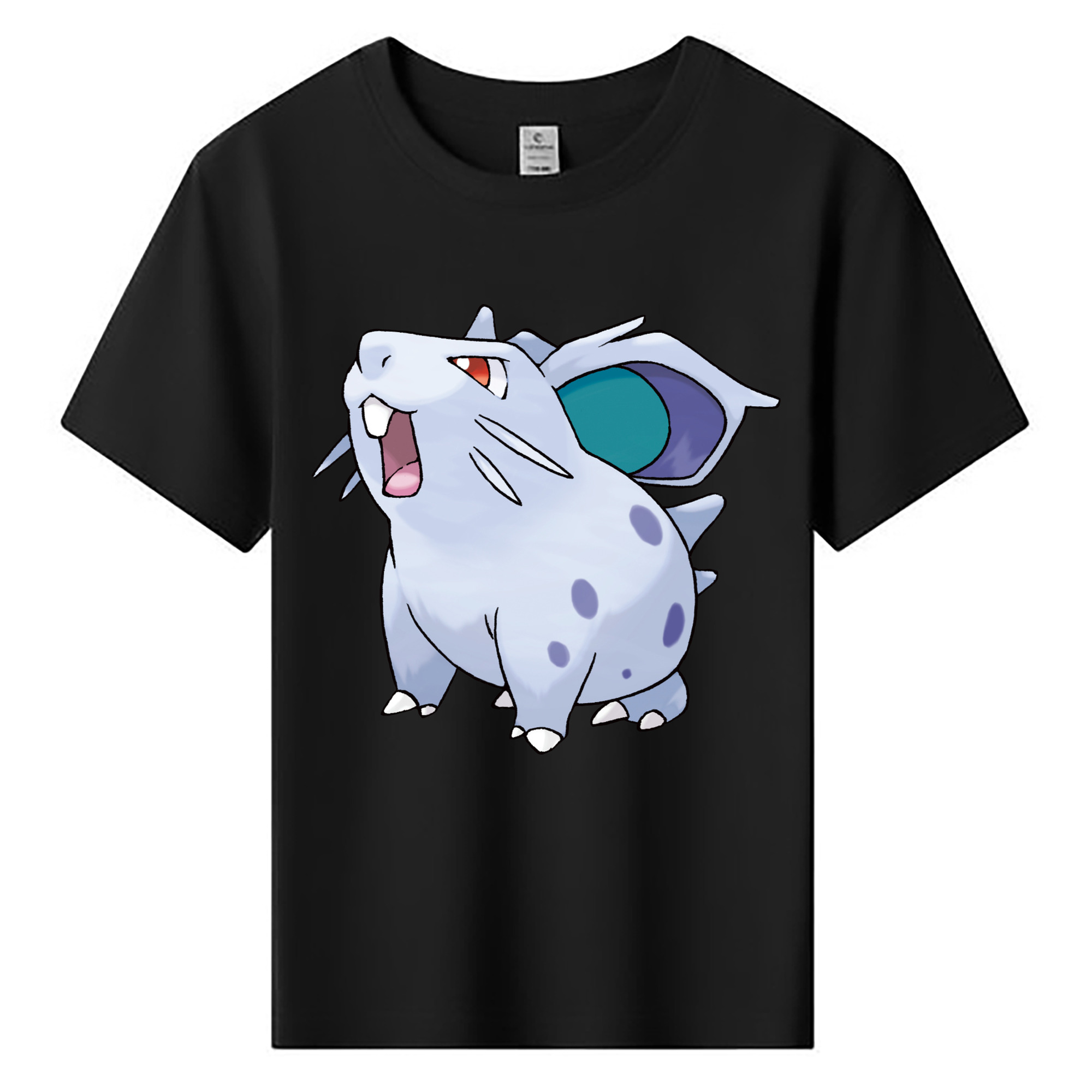 （画像用） ポケットモンスター Pokémon 綿100％キッズTシャツ（フロントプリント）