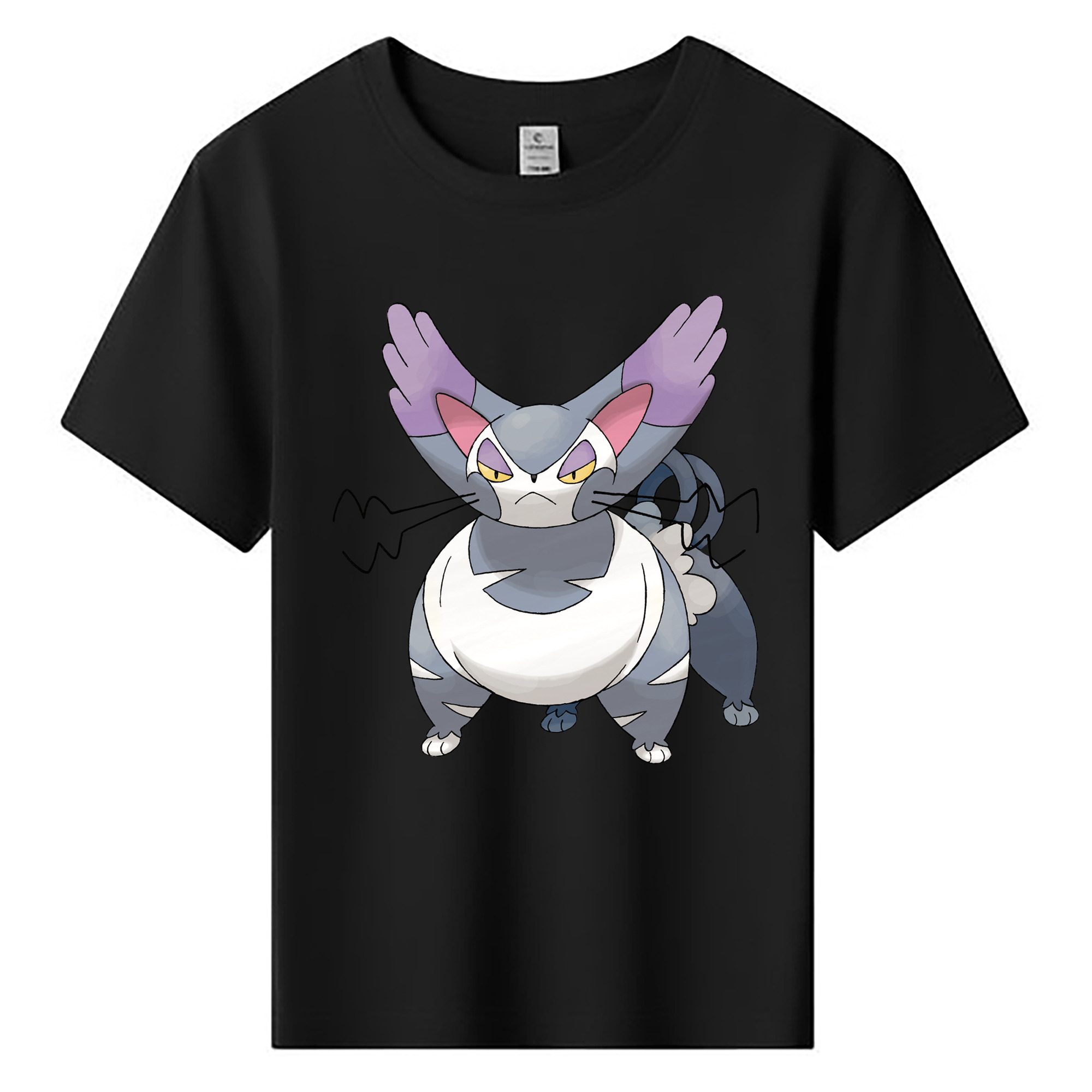 （画像用） ポケットモンスター Pokémon 綿100％キッズTシャツ（フロントプリント）