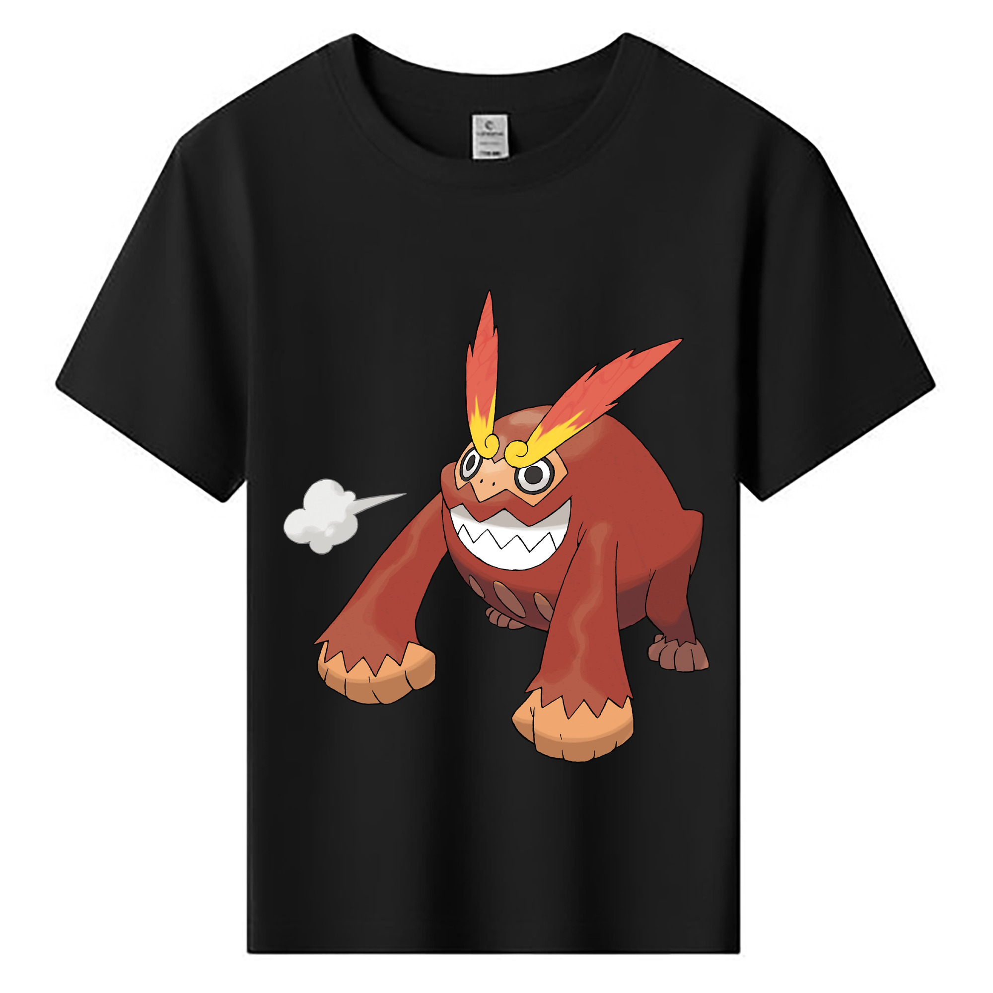 （画像用） ポケットモンスター Pokémon 綿100％キッズTシャツ（フロントプリント）
