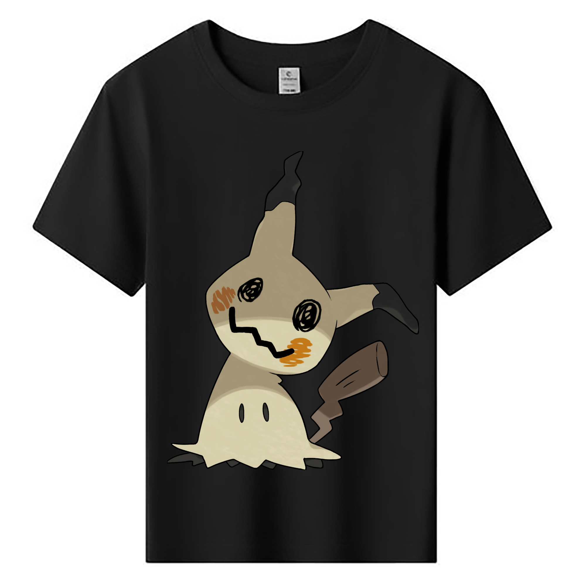 （画像用） ポケットモンスター Pokémon 綿100％キッズTシャツ（フロントプリント）