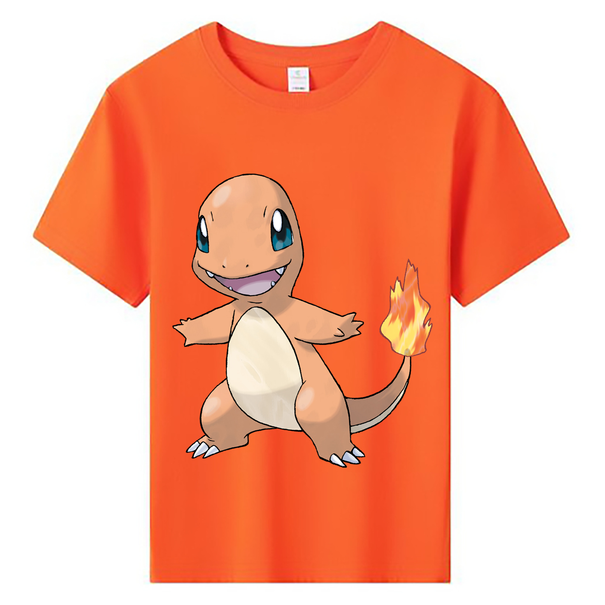 （画像用） ポケットモンスター Pokémon 綿100％キッズTシャツ（フロントプリント）