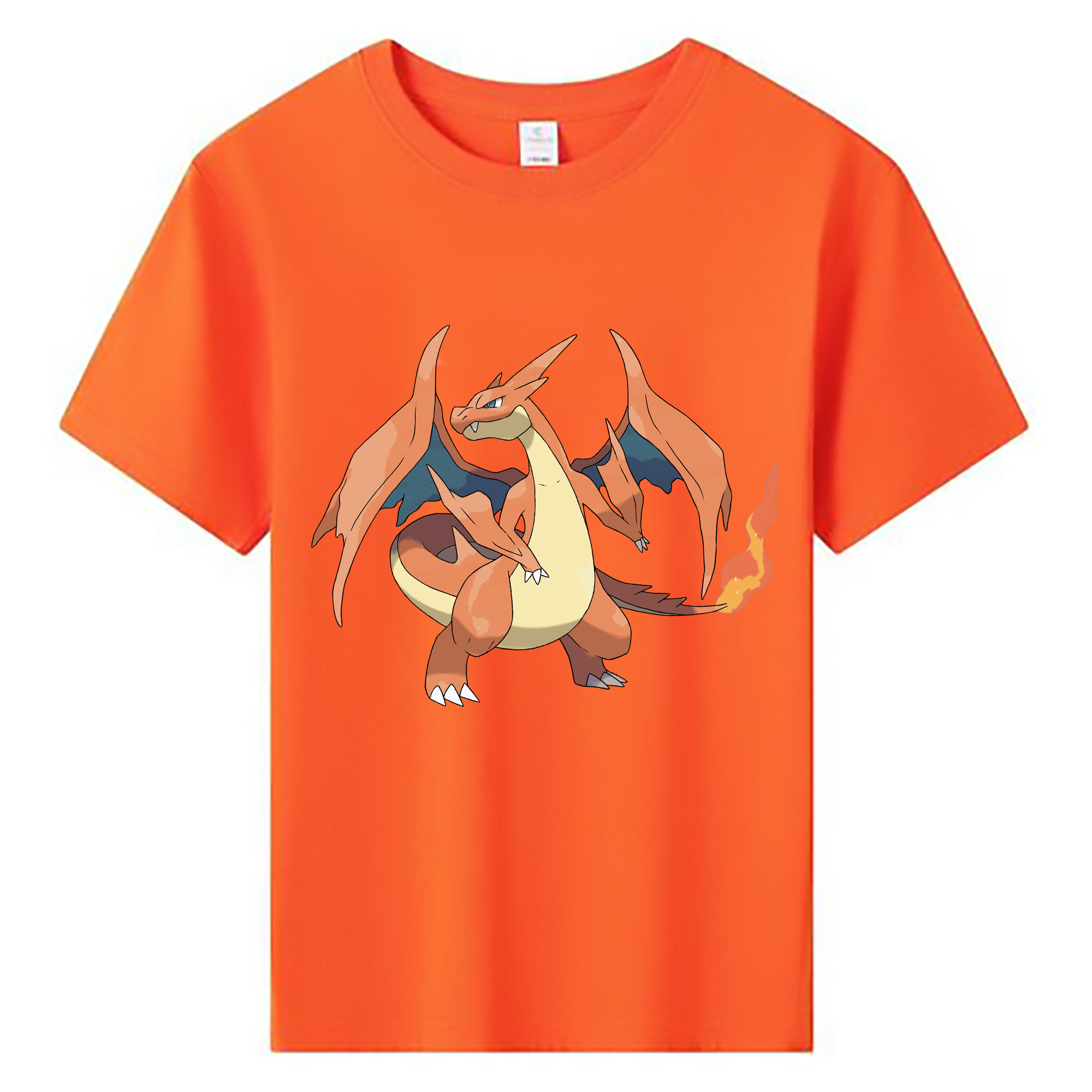 （画像用） ポケットモンスター Pokémon 綿100％キッズTシャツ（フロントプリント）