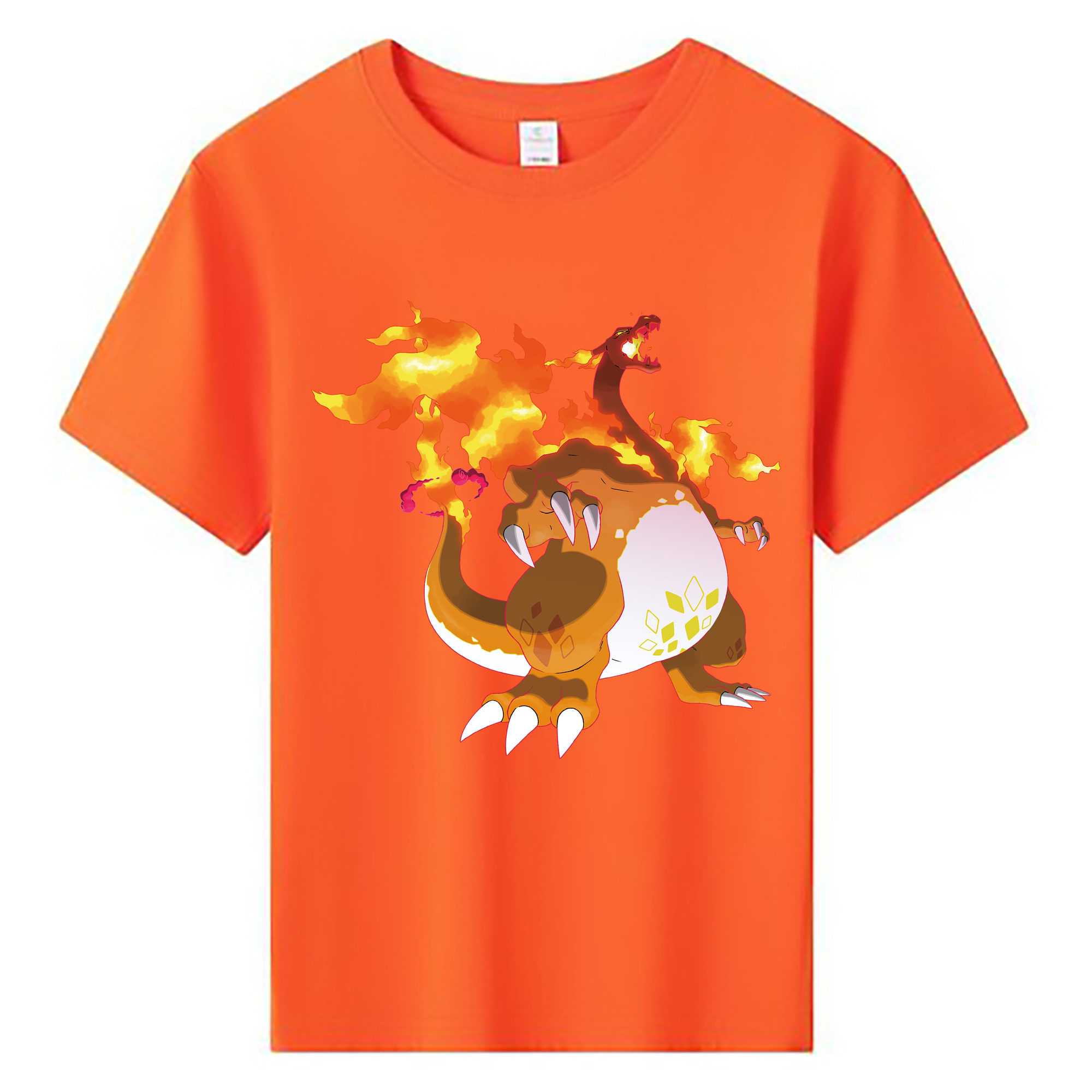 （画像用） ポケットモンスター Pokémon 綿100％キッズTシャツ（フロントプリント）