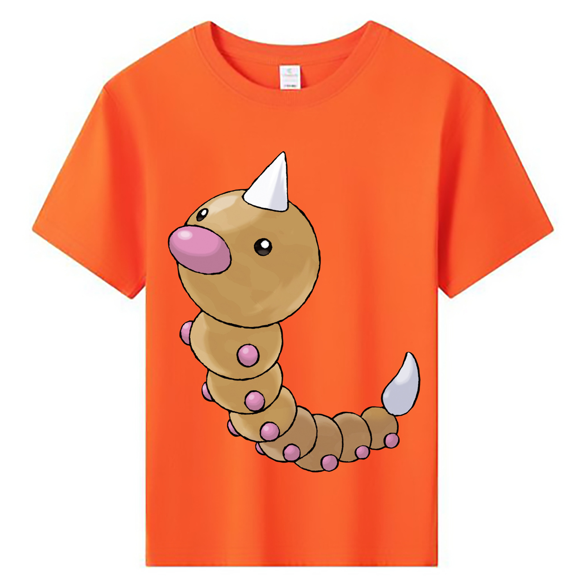 （画像用） ポケットモンスター Pokémon 綿100％キッズTシャツ（フロントプリント）