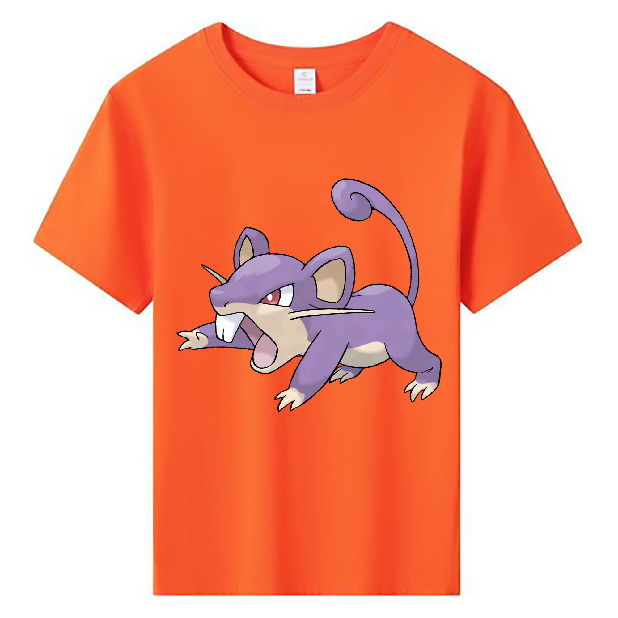 （画像用） ポケットモンスター Pokémon 綿100％キッズTシャツ（フロントプリント）