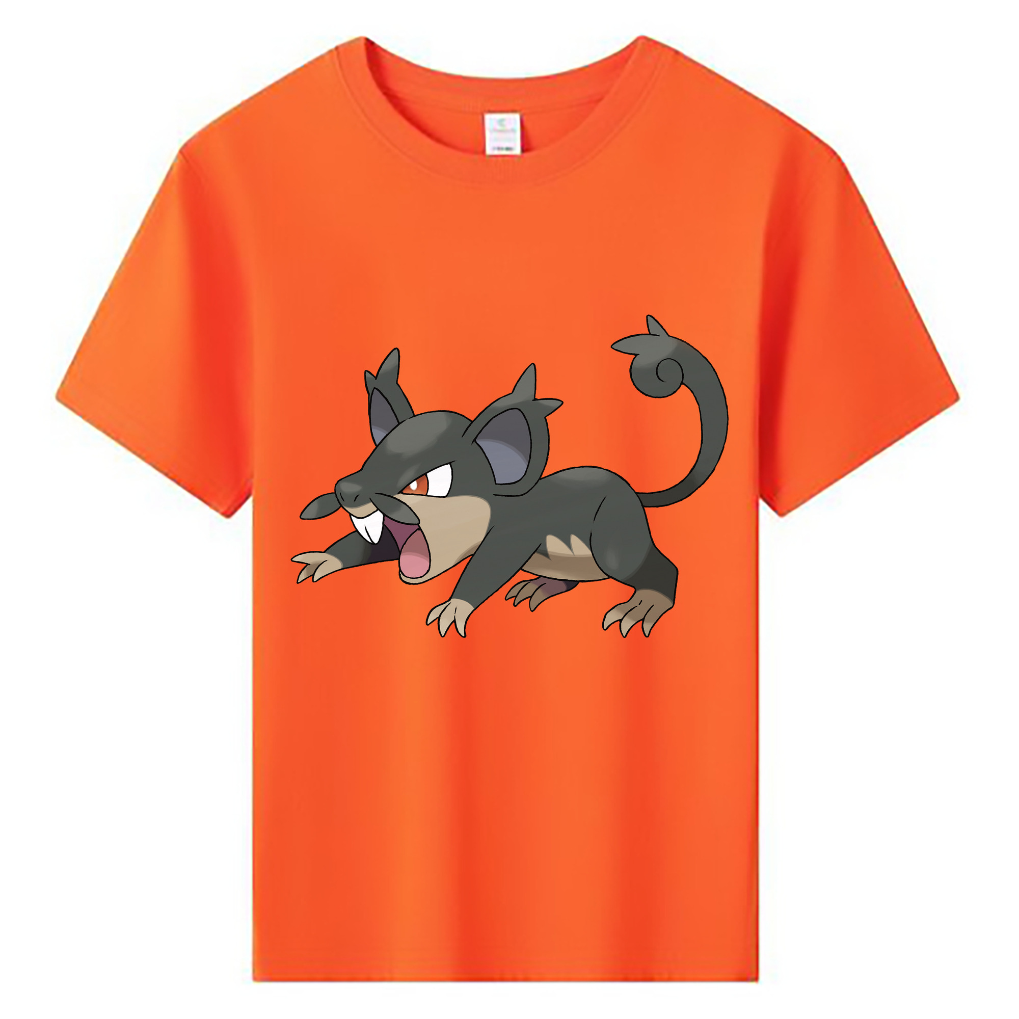 （画像用） ポケットモンスター Pokémon 綿100％キッズTシャツ（フロントプリント）