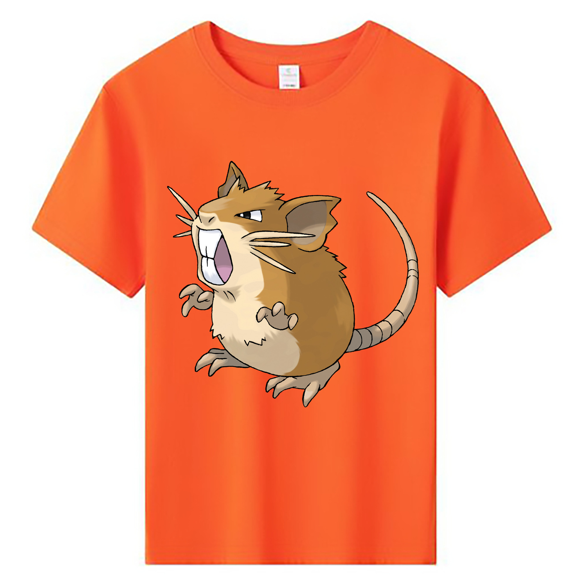 （画像用） ポケットモンスター Pokémon 綿100％キッズTシャツ（フロントプリント）