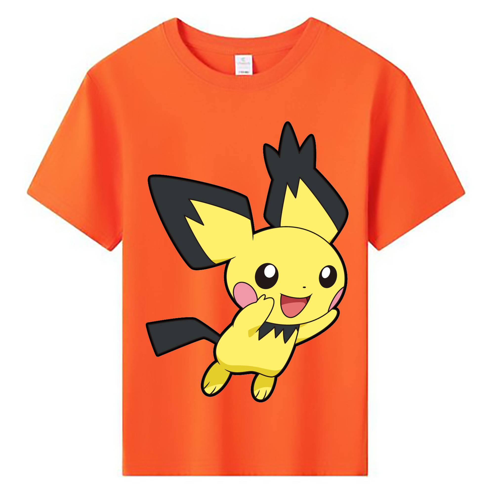 （画像用） ポケットモンスター Pokémon 綿100％キッズTシャツ（フロントプリント）