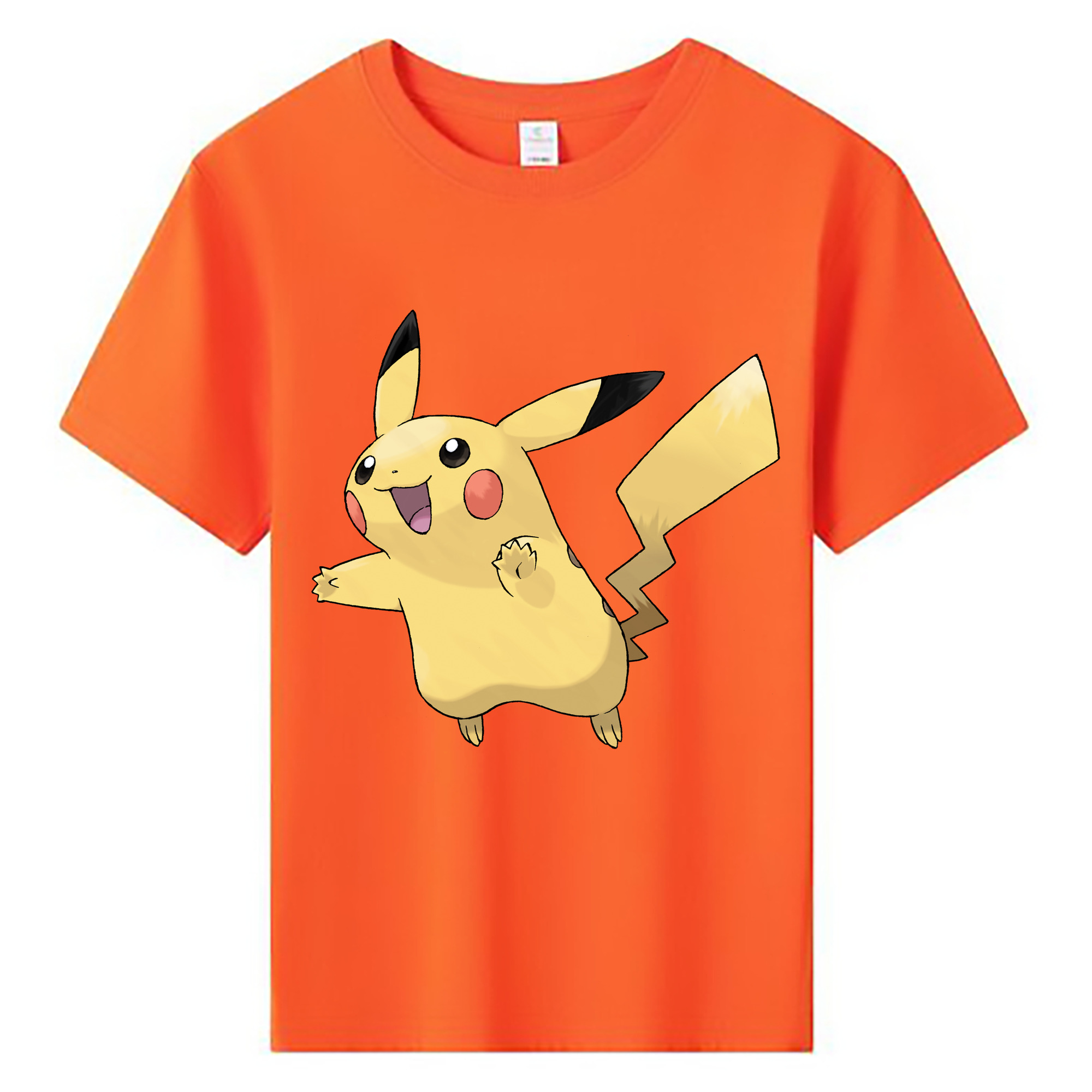（画像用） ポケットモンスター Pokémon 綿100％キッズTシャツ（フロントプリント）