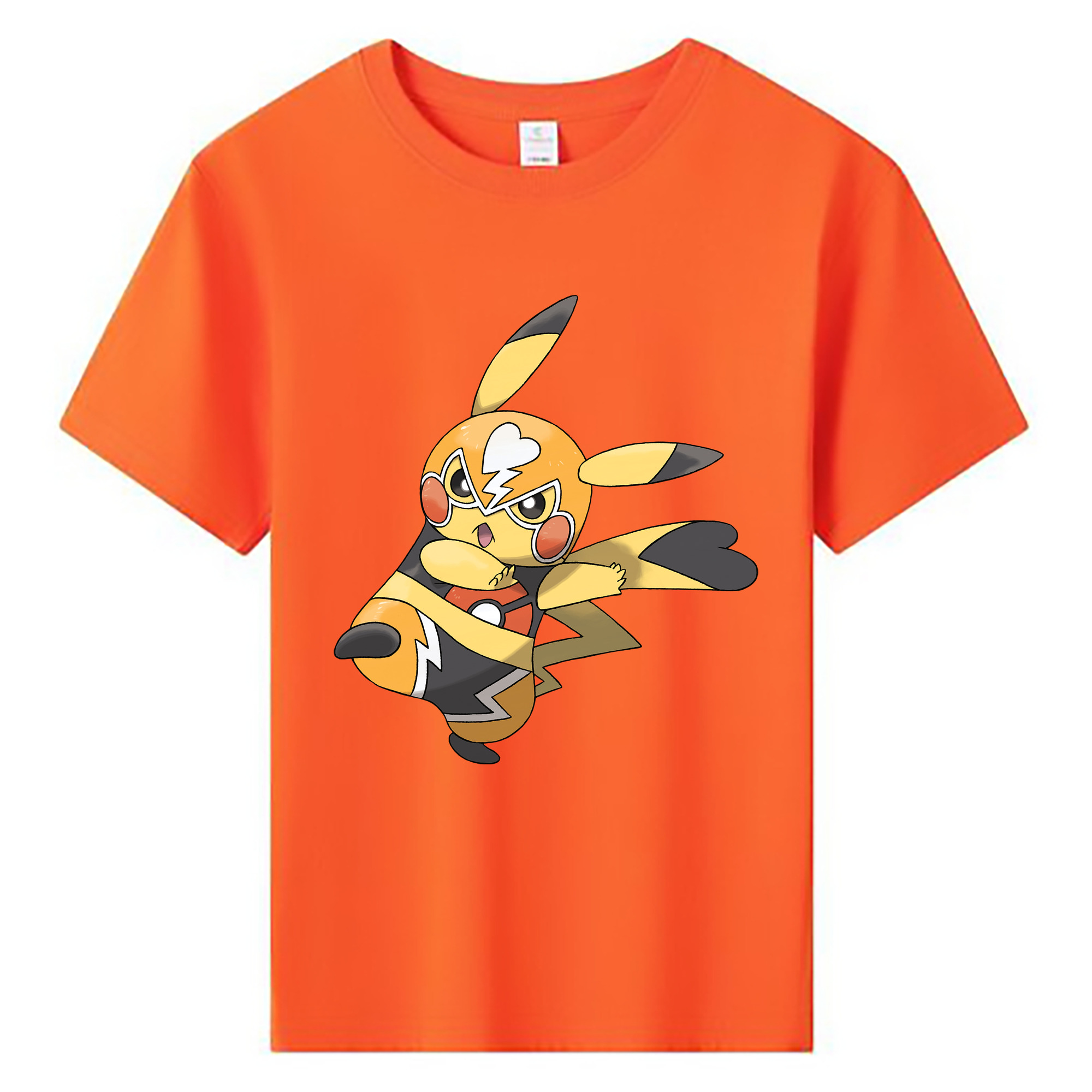 （画像用） ポケットモンスター Pokémon 綿100％キッズTシャツ（フロントプリント）