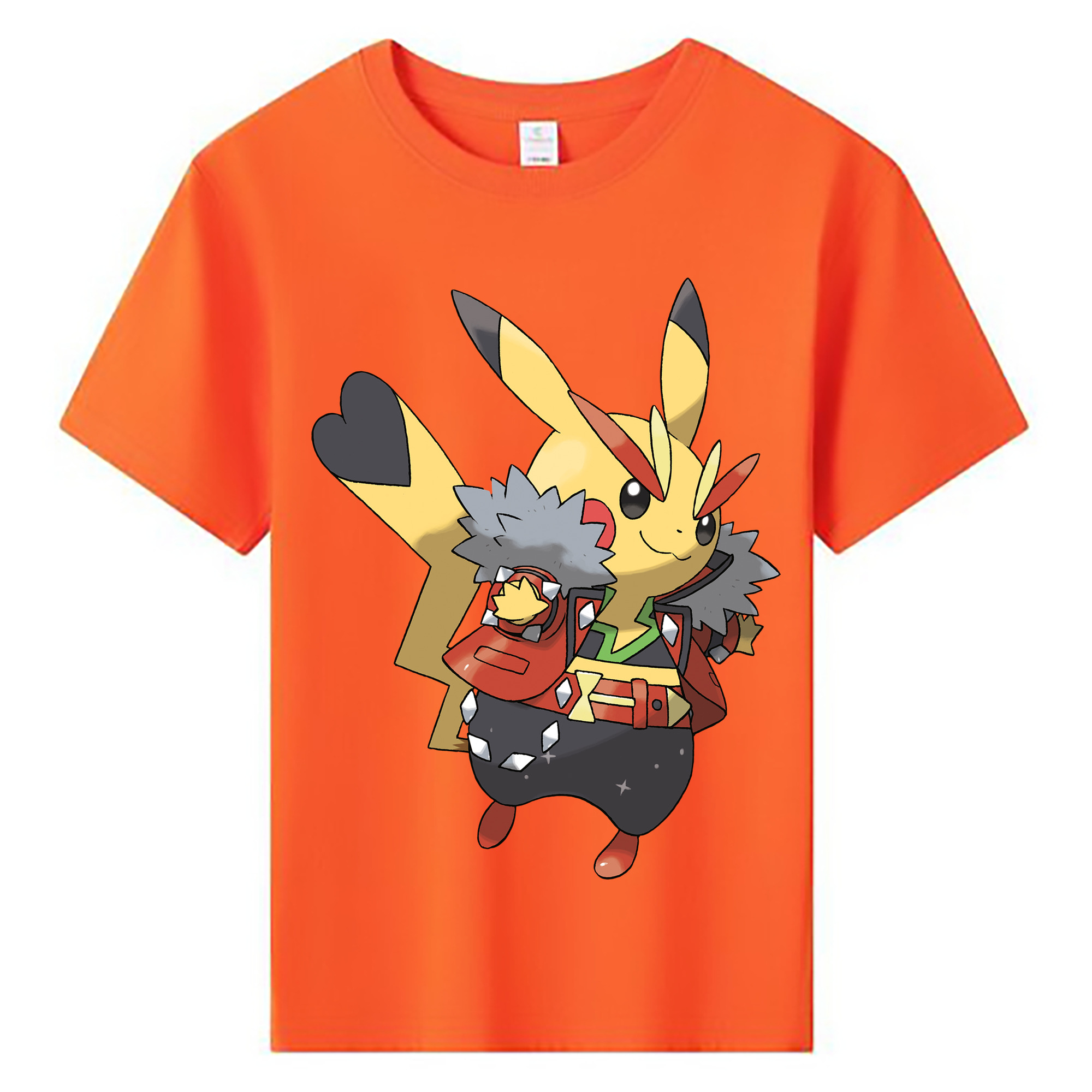 （画像用） ポケットモンスター Pokémon 綿100％キッズTシャツ（フロントプリント）