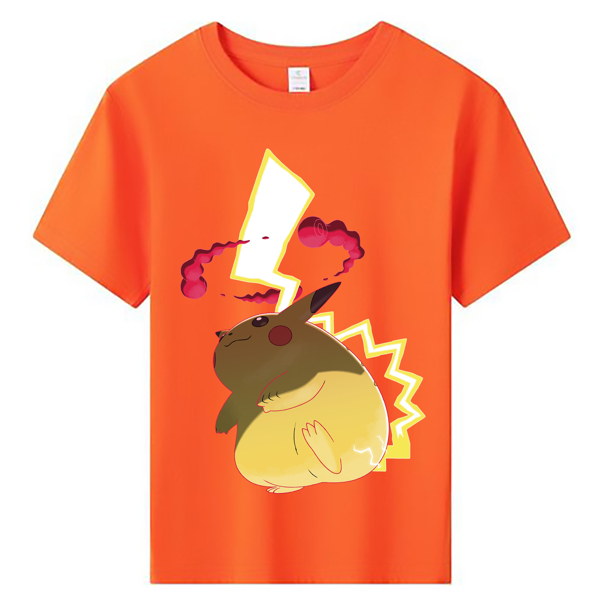 （画像用） ポケットモンスター Pokémon 綿100％キッズTシャツ（フロントプリント）