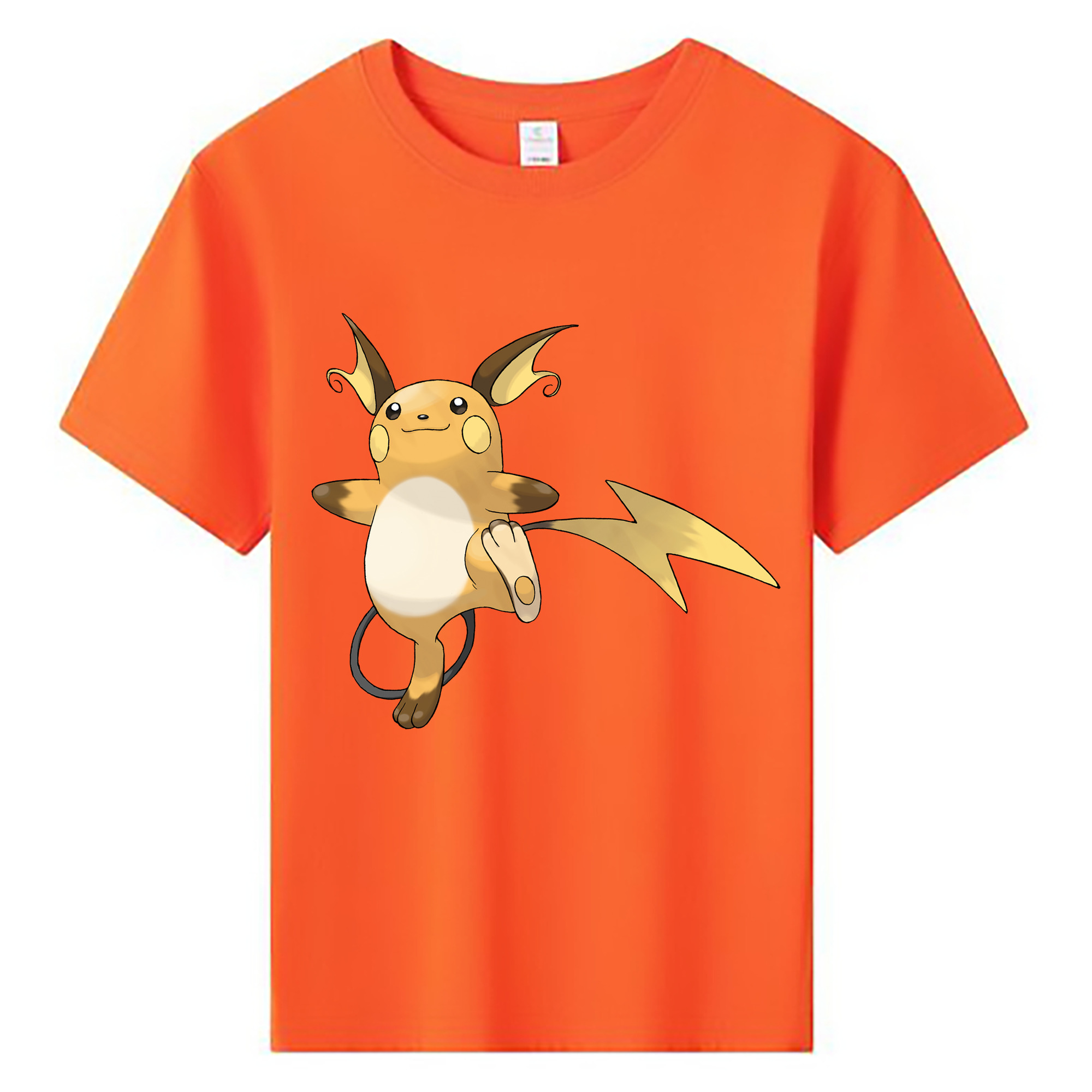 （画像用） ポケットモンスター Pokémon 綿100％キッズTシャツ（フロントプリント）