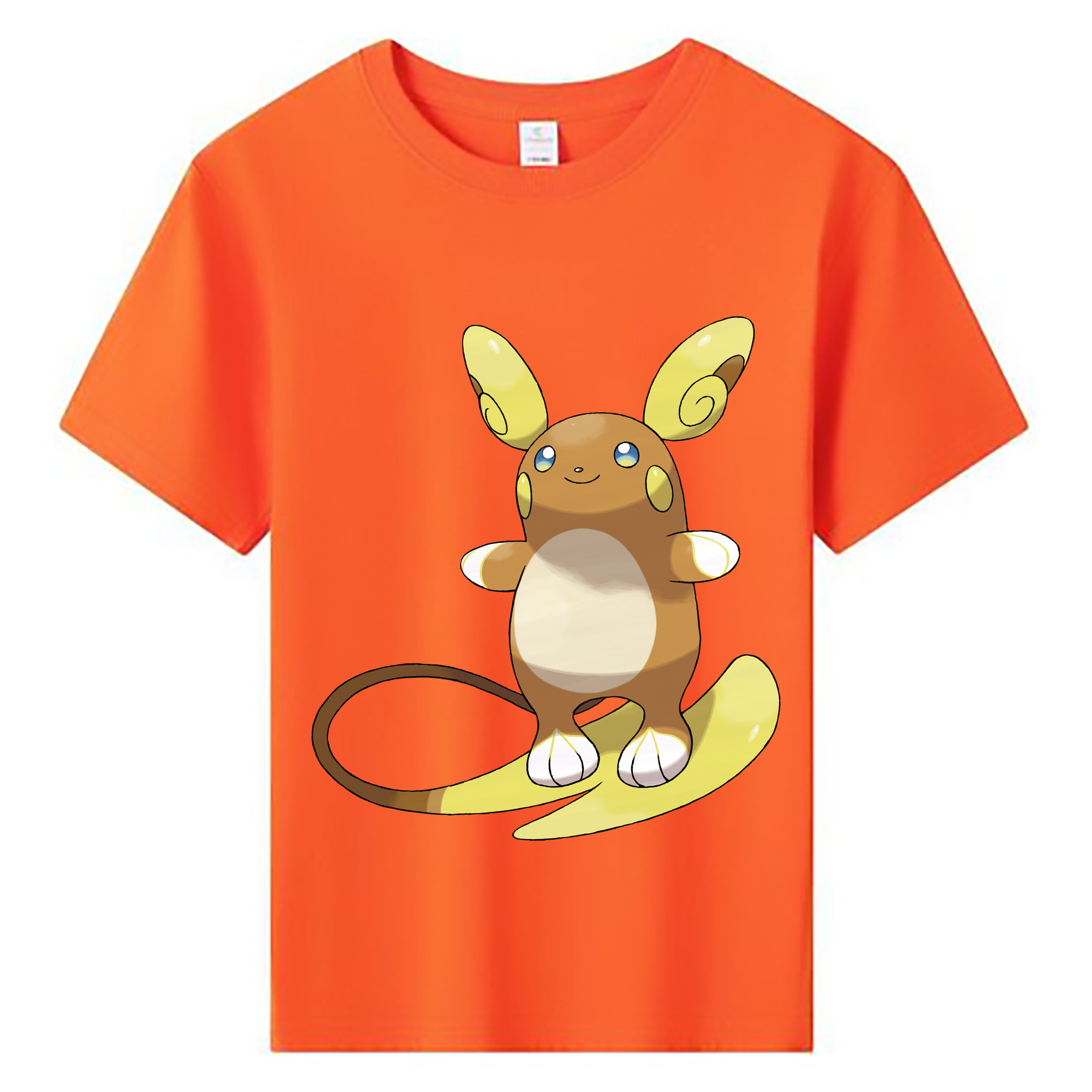 （画像用） ポケットモンスター Pokémon 綿100％キッズTシャツ（フロントプリント）