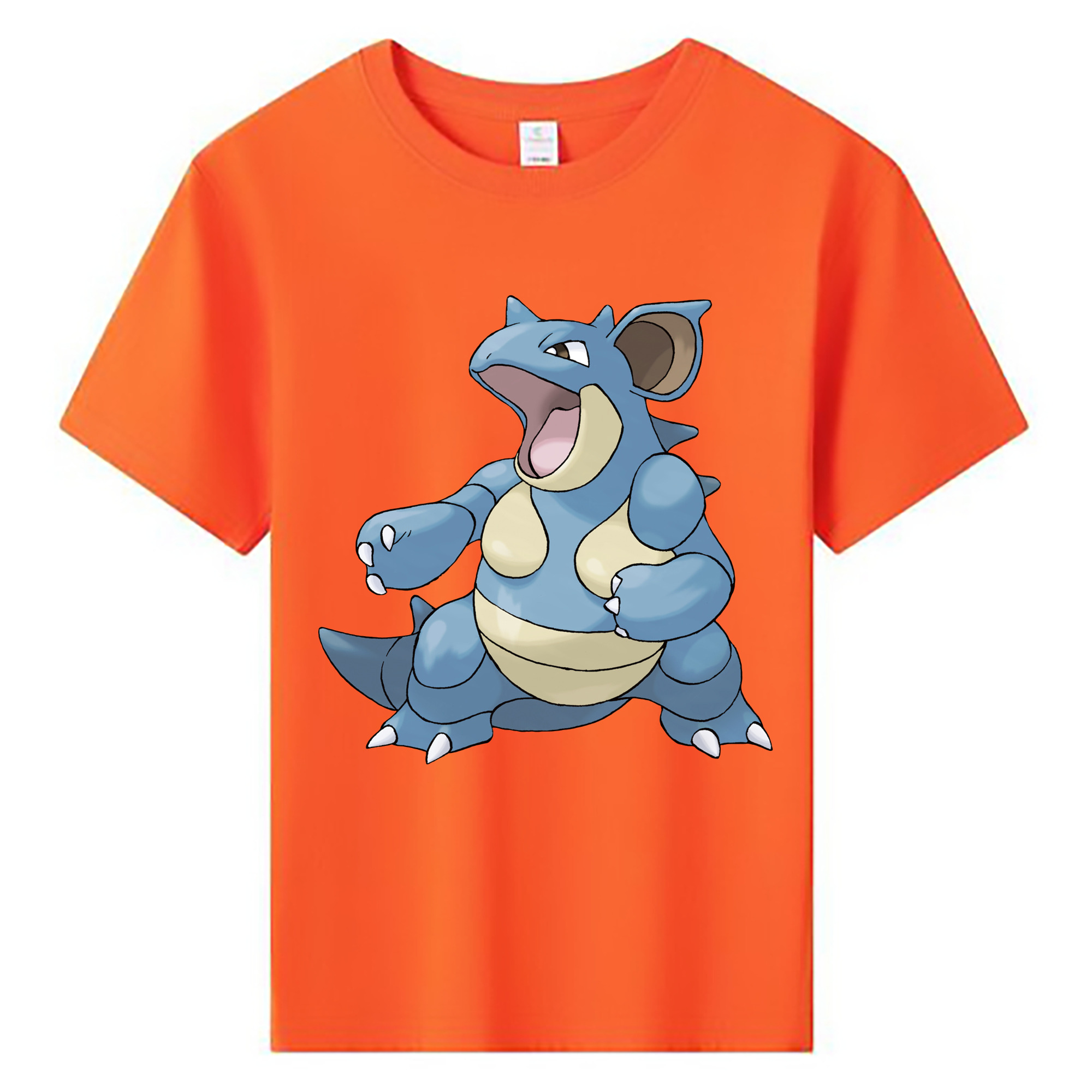 （画像用） ポケットモンスター Pokémon 綿100％キッズTシャツ（フロントプリント）