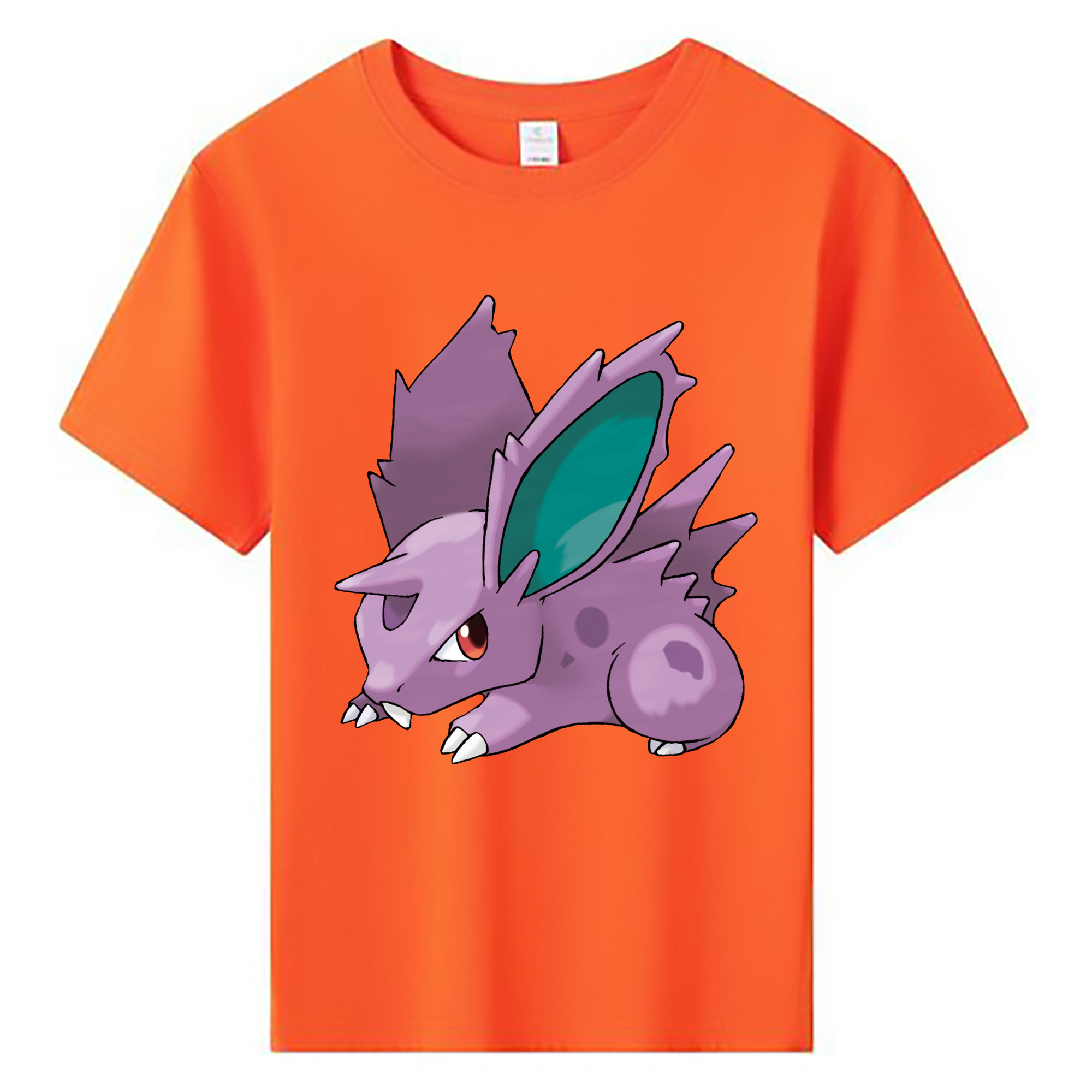 （画像用） ポケットモンスター Pokémon 綿100％キッズTシャツ（フロントプリント）