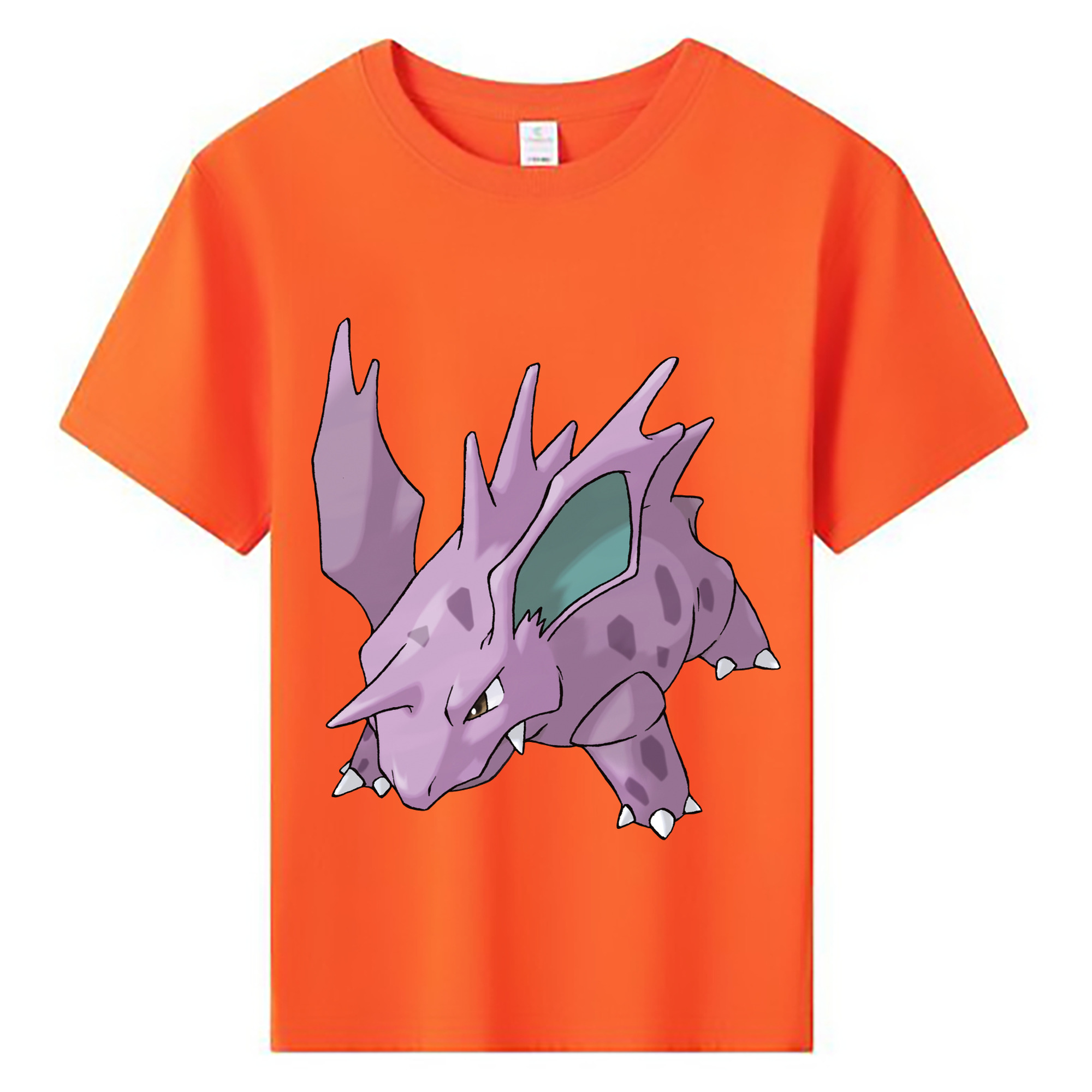 （画像用） ポケットモンスター Pokémon 綿100％キッズTシャツ（フロントプリント）