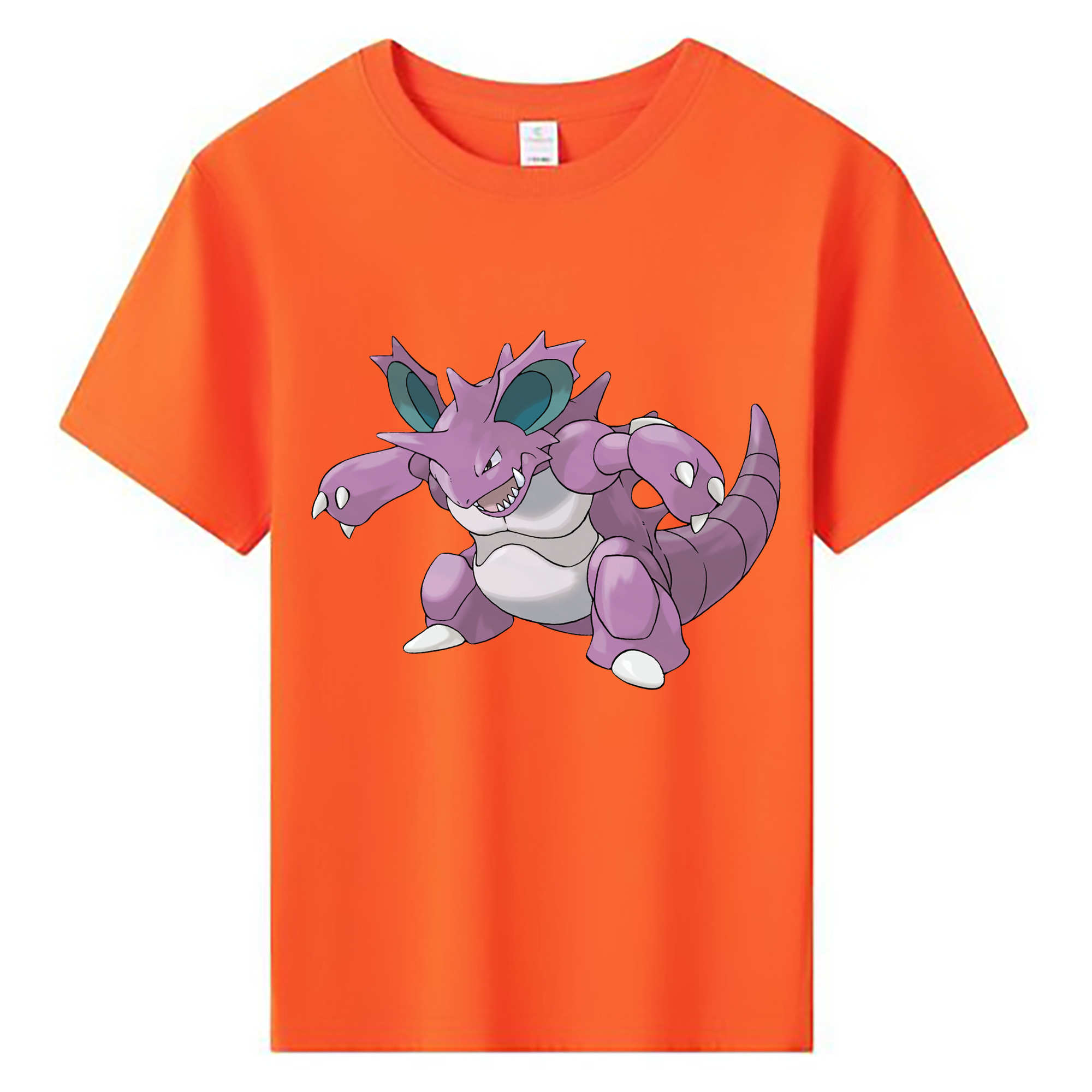 （画像用） ポケットモンスター Pokémon 綿100％キッズTシャツ（フロントプリント）