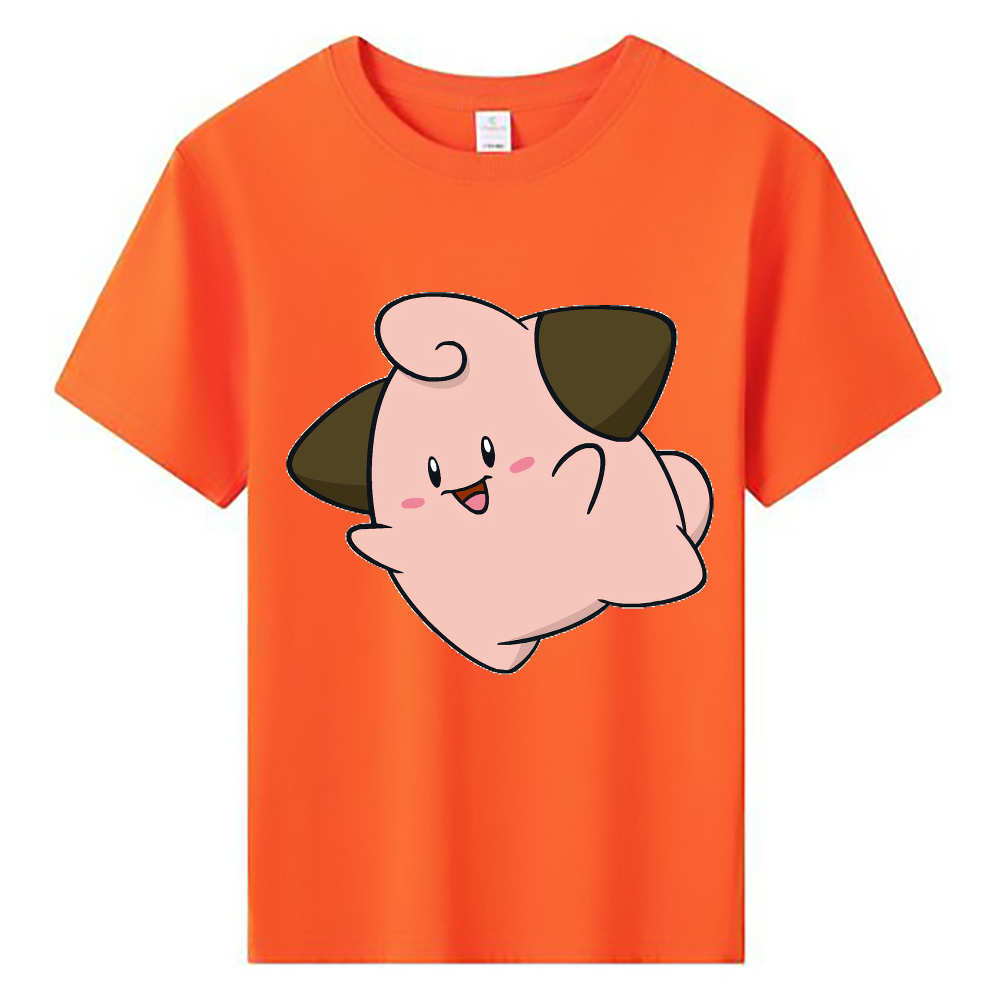 （画像用） ポケットモンスター Pokémon 綿100％キッズTシャツ（フロントプリント）