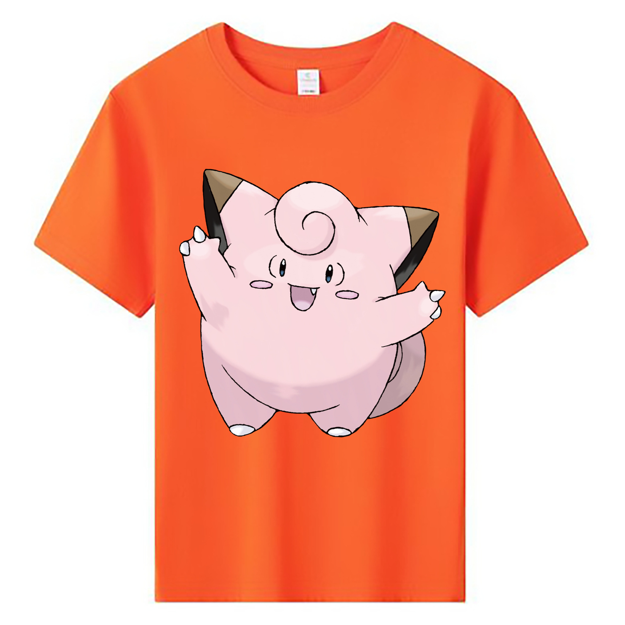 （画像用） ポケットモンスター Pokémon 綿100％キッズTシャツ（フロントプリント）
