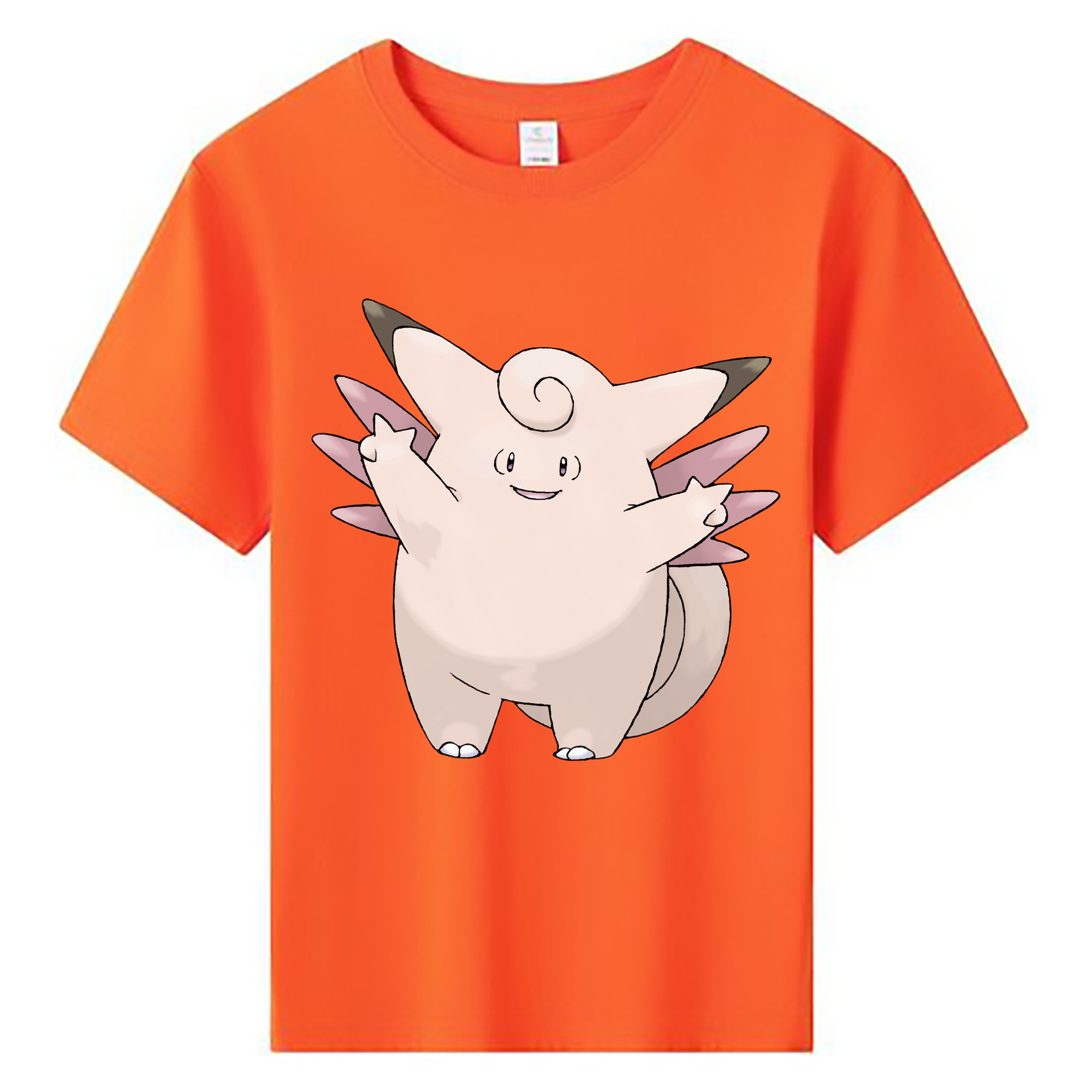 （画像用） ポケットモンスター Pokémon 綿100％キッズTシャツ（フロントプリント）
