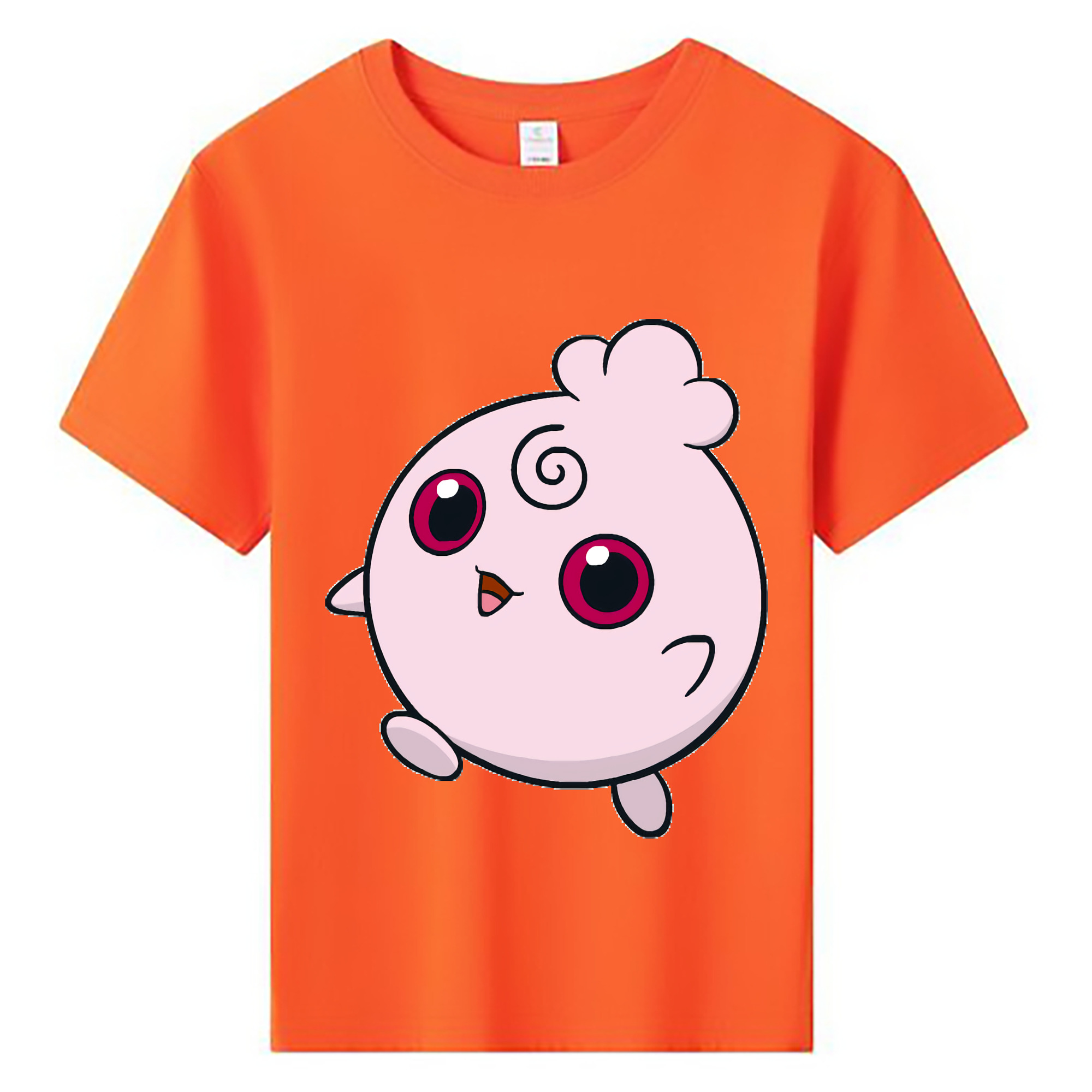 （画像用） ポケットモンスター Pokémon 綿100％キッズTシャツ（フロントプリント）