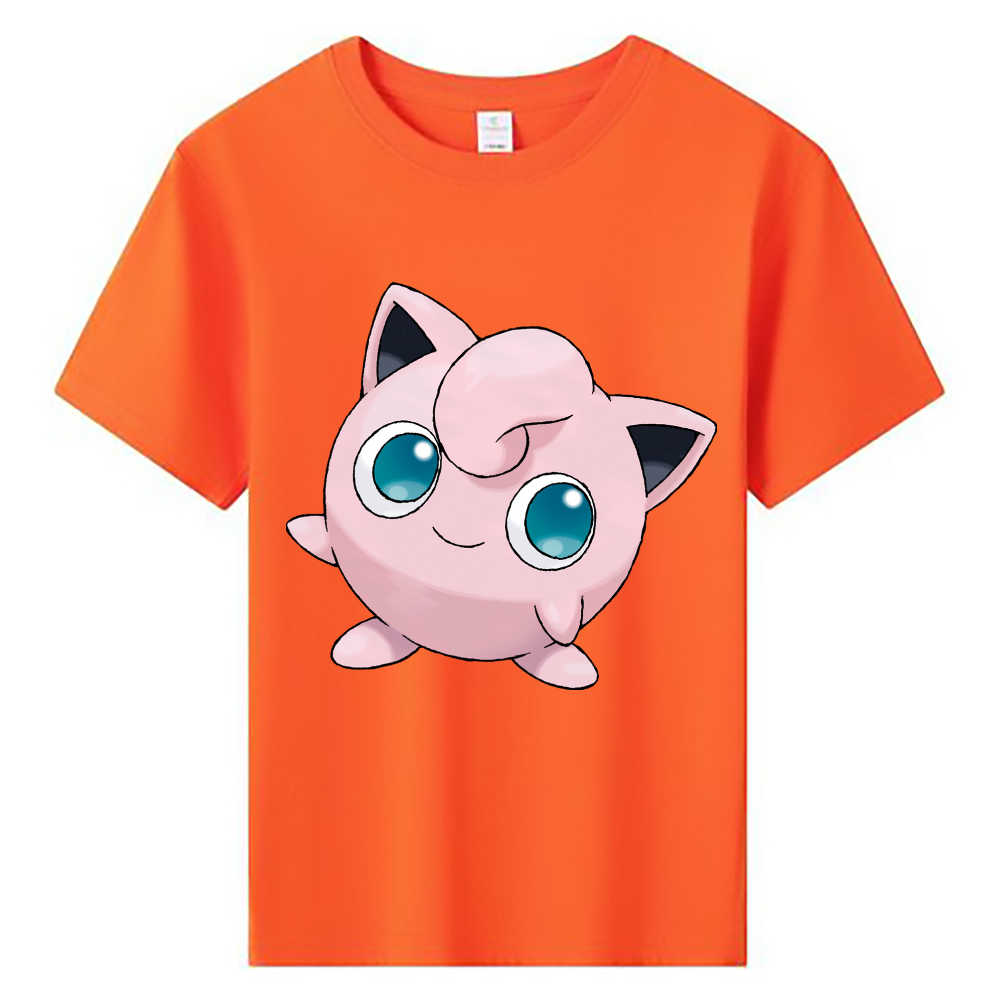 （画像用） ポケットモンスター Pokémon 綿100％キッズTシャツ（フロントプリント）