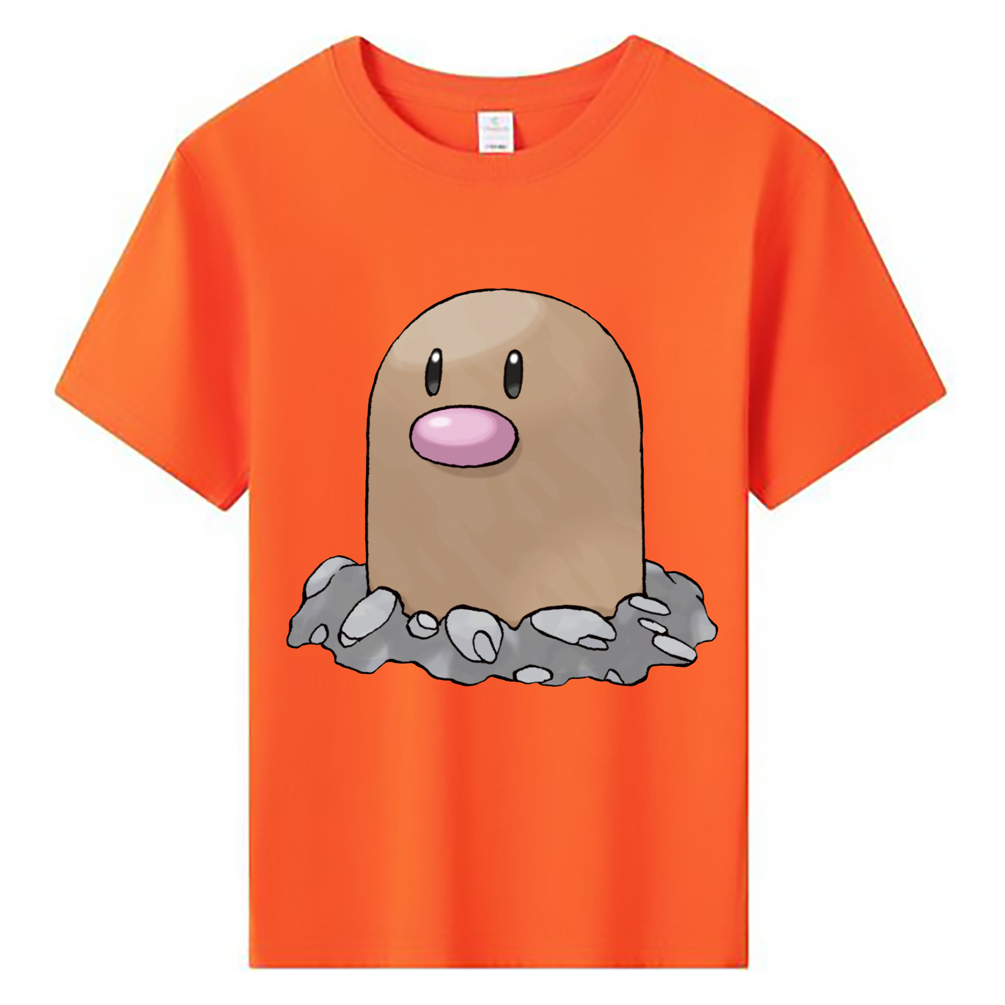 （画像用） ポケットモンスター Pokémon 綿100％キッズTシャツ（フロントプリント）
