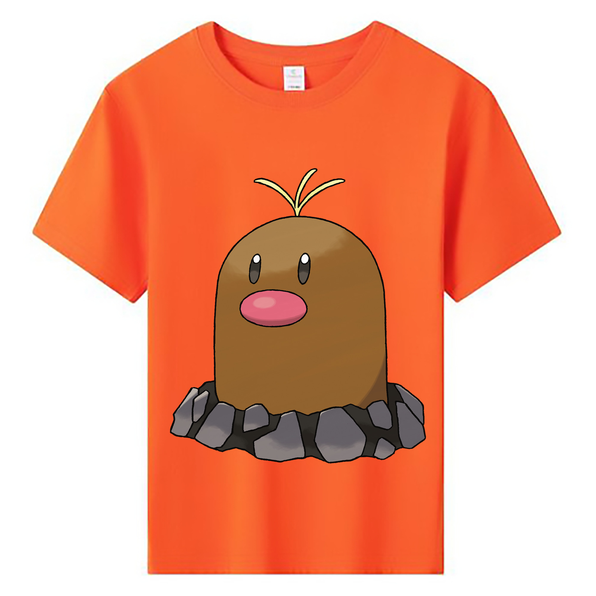 （画像用） ポケットモンスター Pokémon 綿100％キッズTシャツ（フロントプリント）