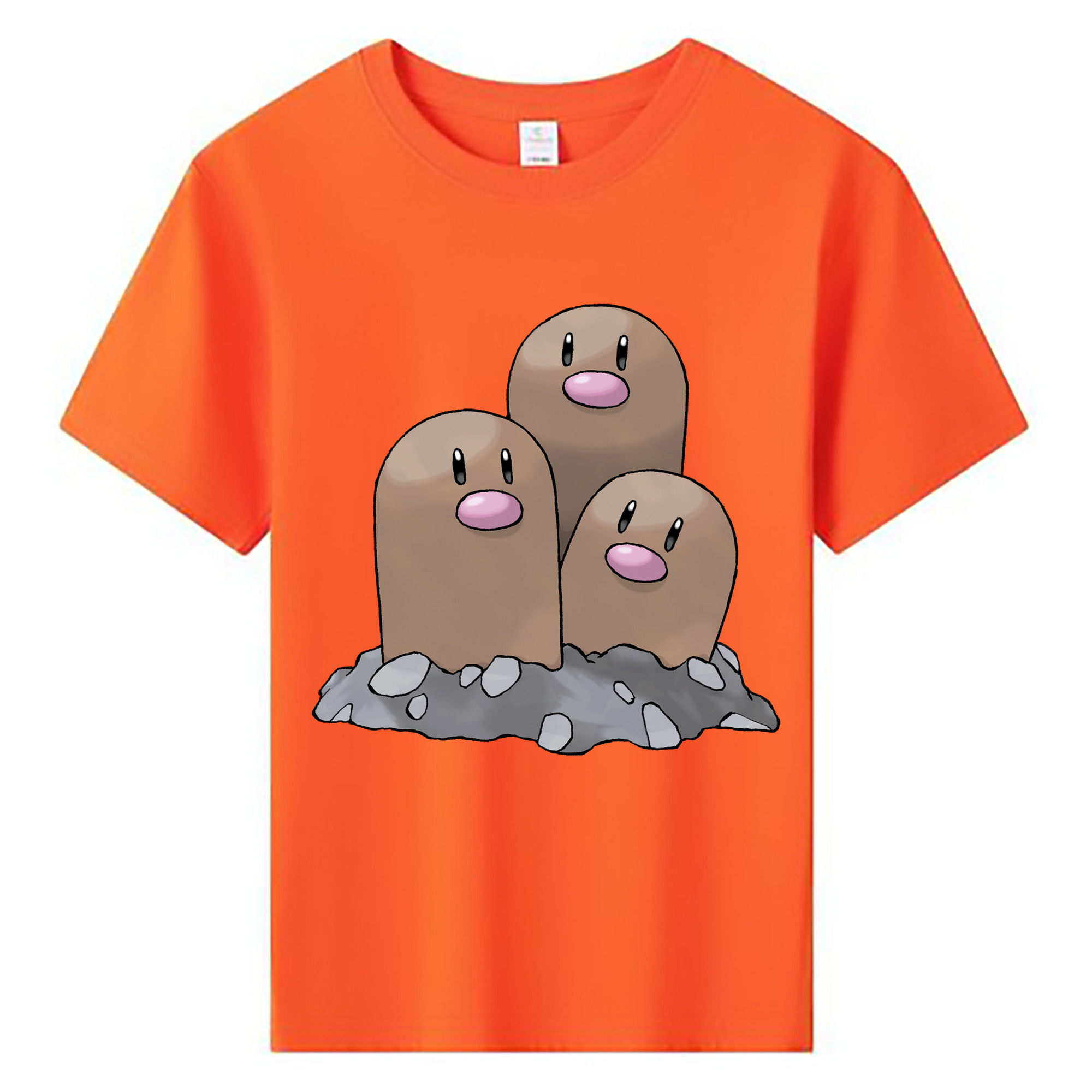 （画像用） ポケットモンスター Pokémon 綿100％キッズTシャツ（フロントプリント）